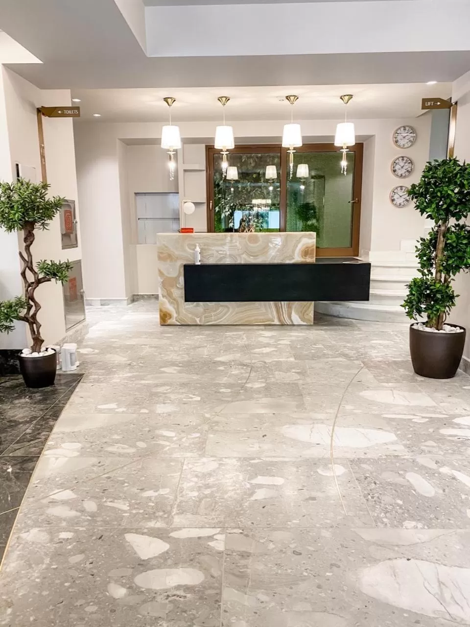 Lobby or reception in Royalty Hotel Athens