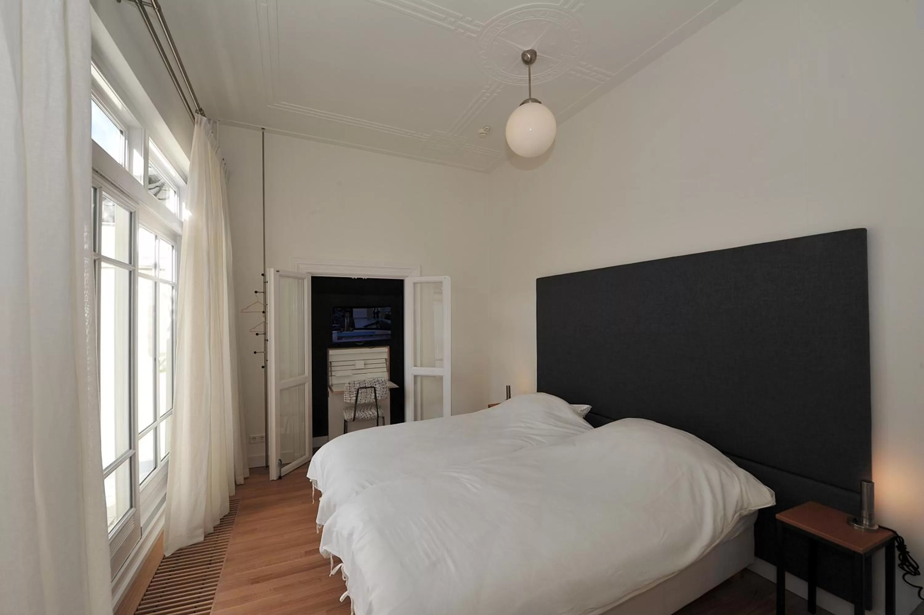 Bed in Boetiek Hotel Kampen