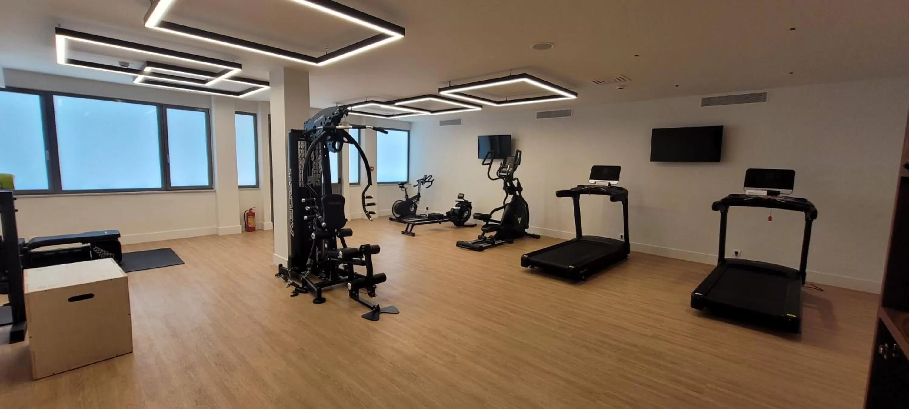 Fitness centre/facilities in Pharae Palace