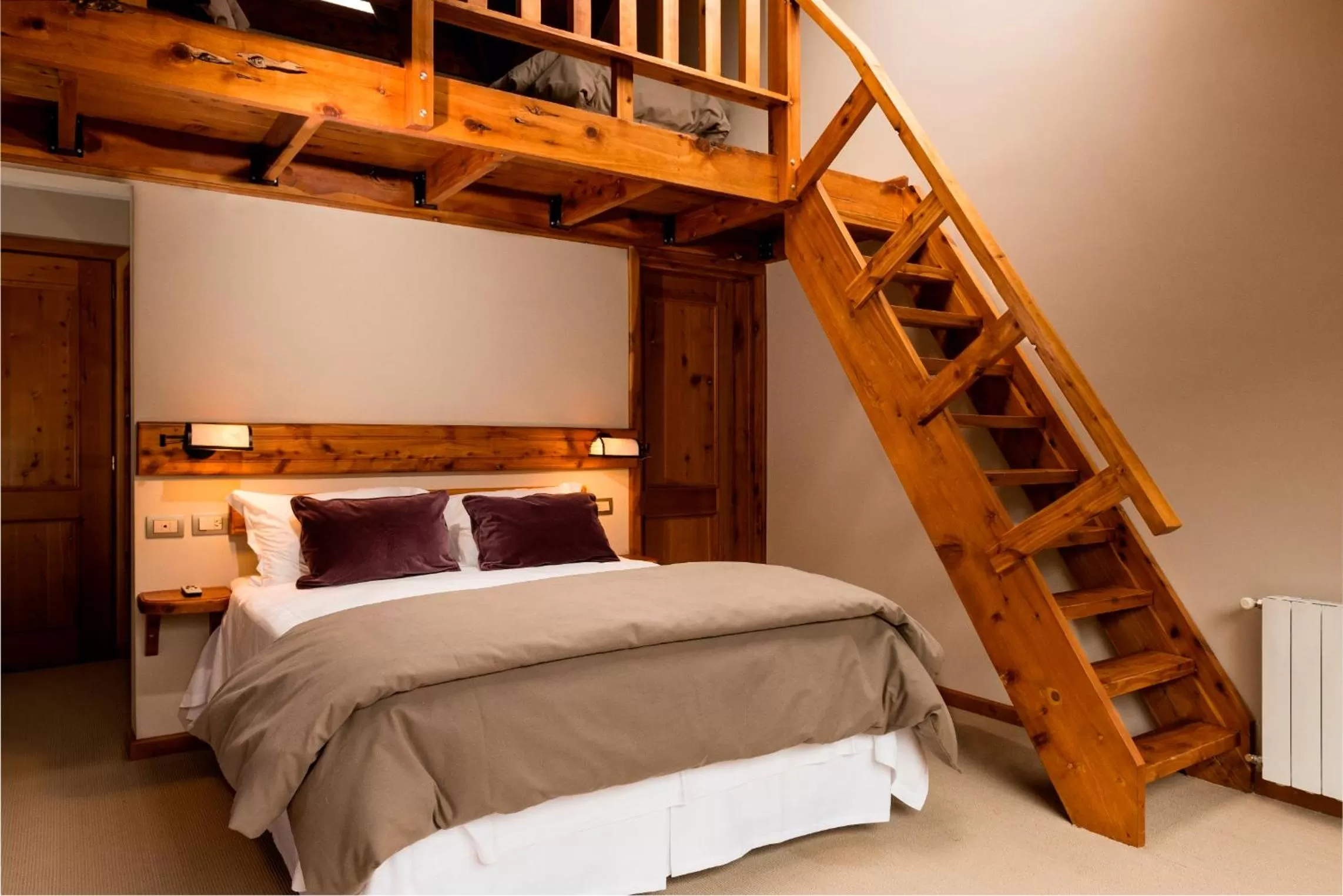 Bed in Hosteria La Camila