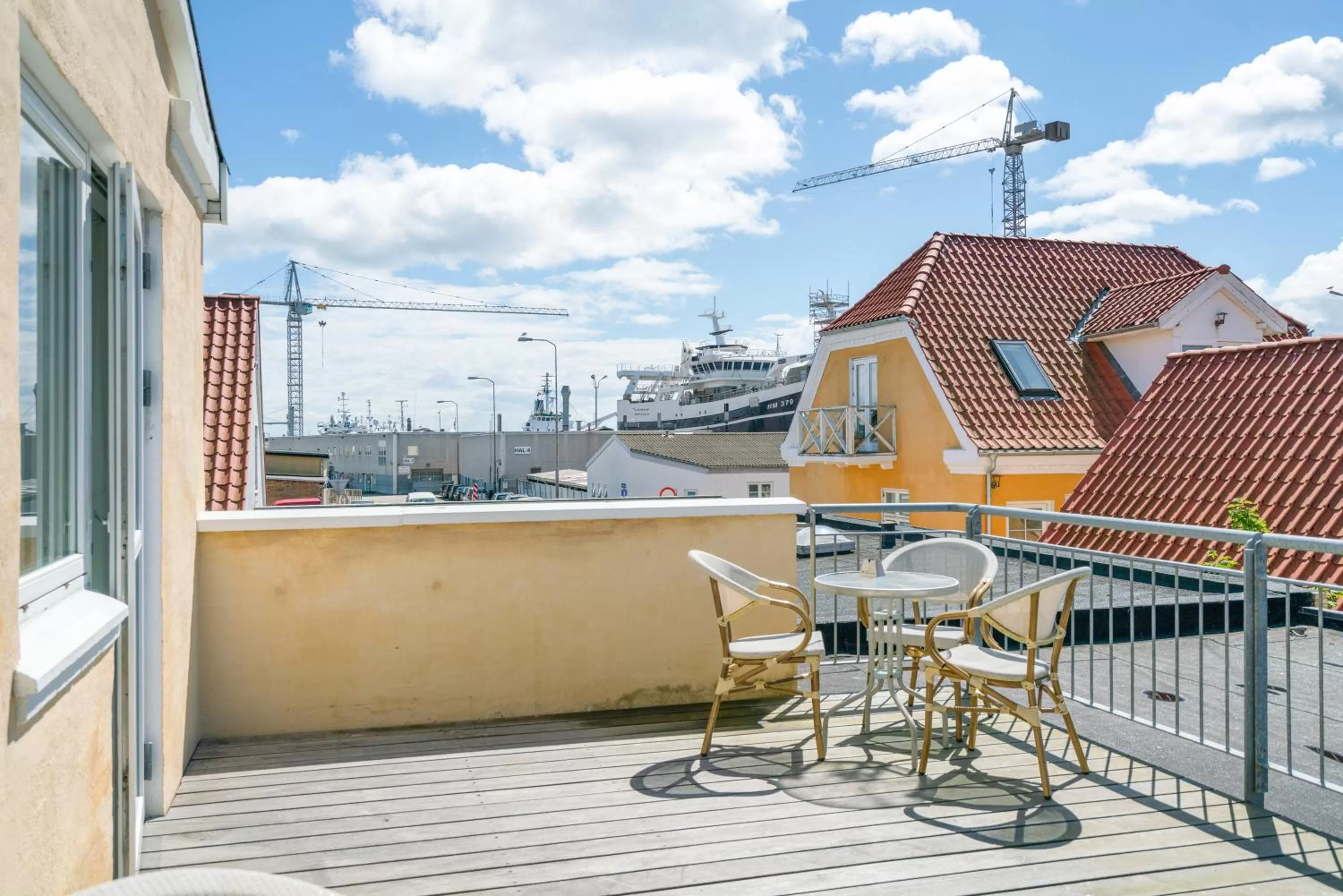 Balcony/Terrace in Skagen Harbour Hotel