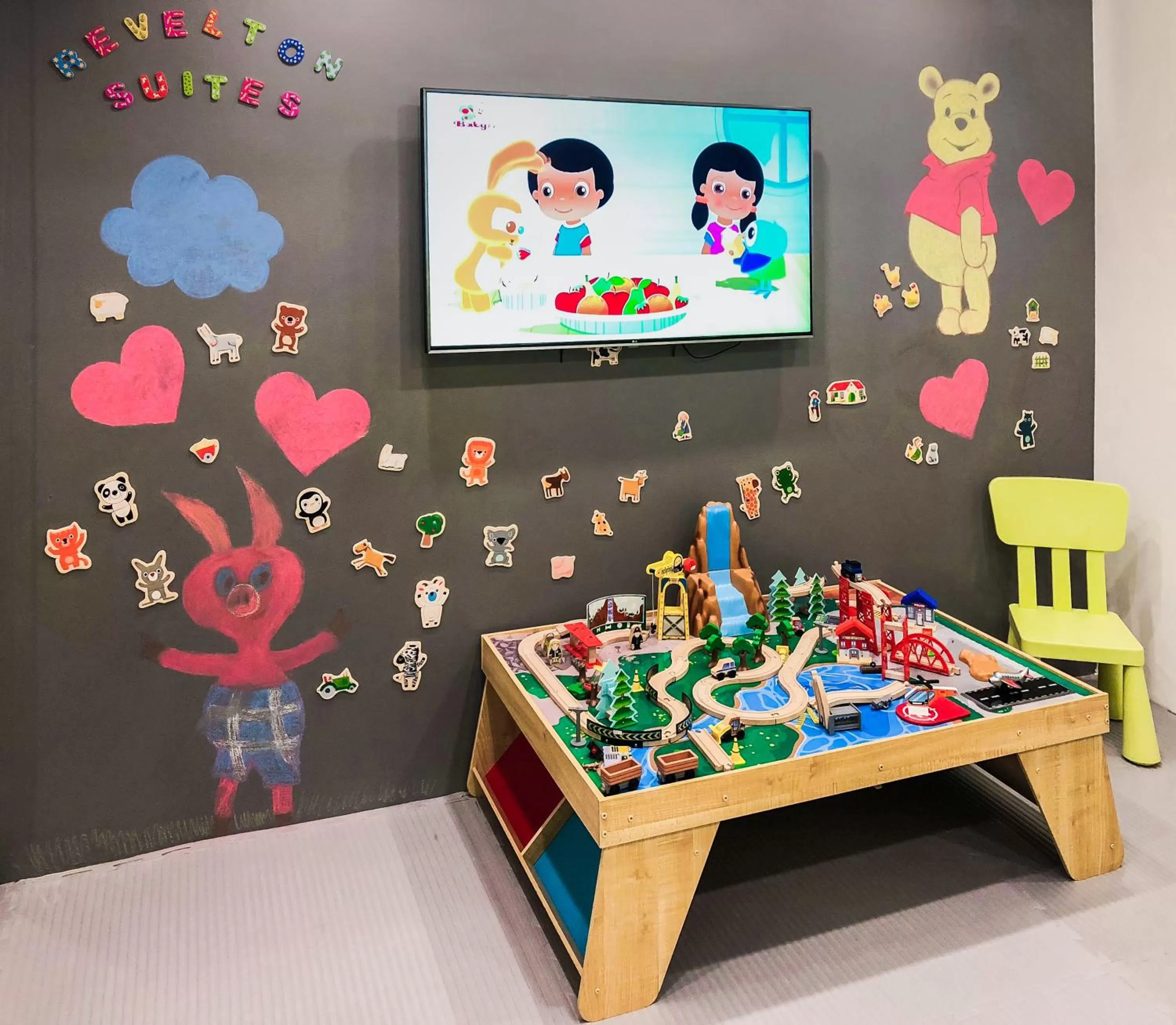 Area and facilities in Revelton Suites Tallinn