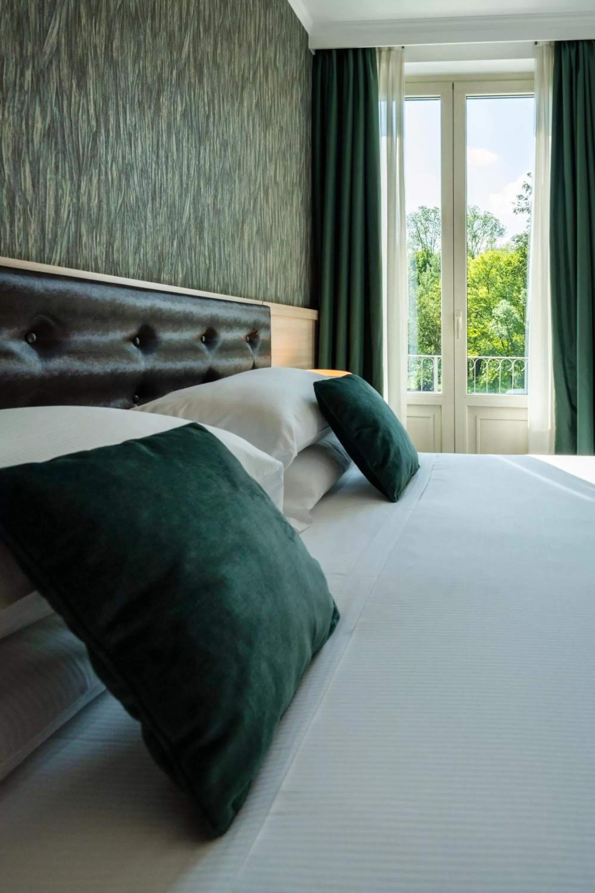 Bed in Hotel Il Corazziere