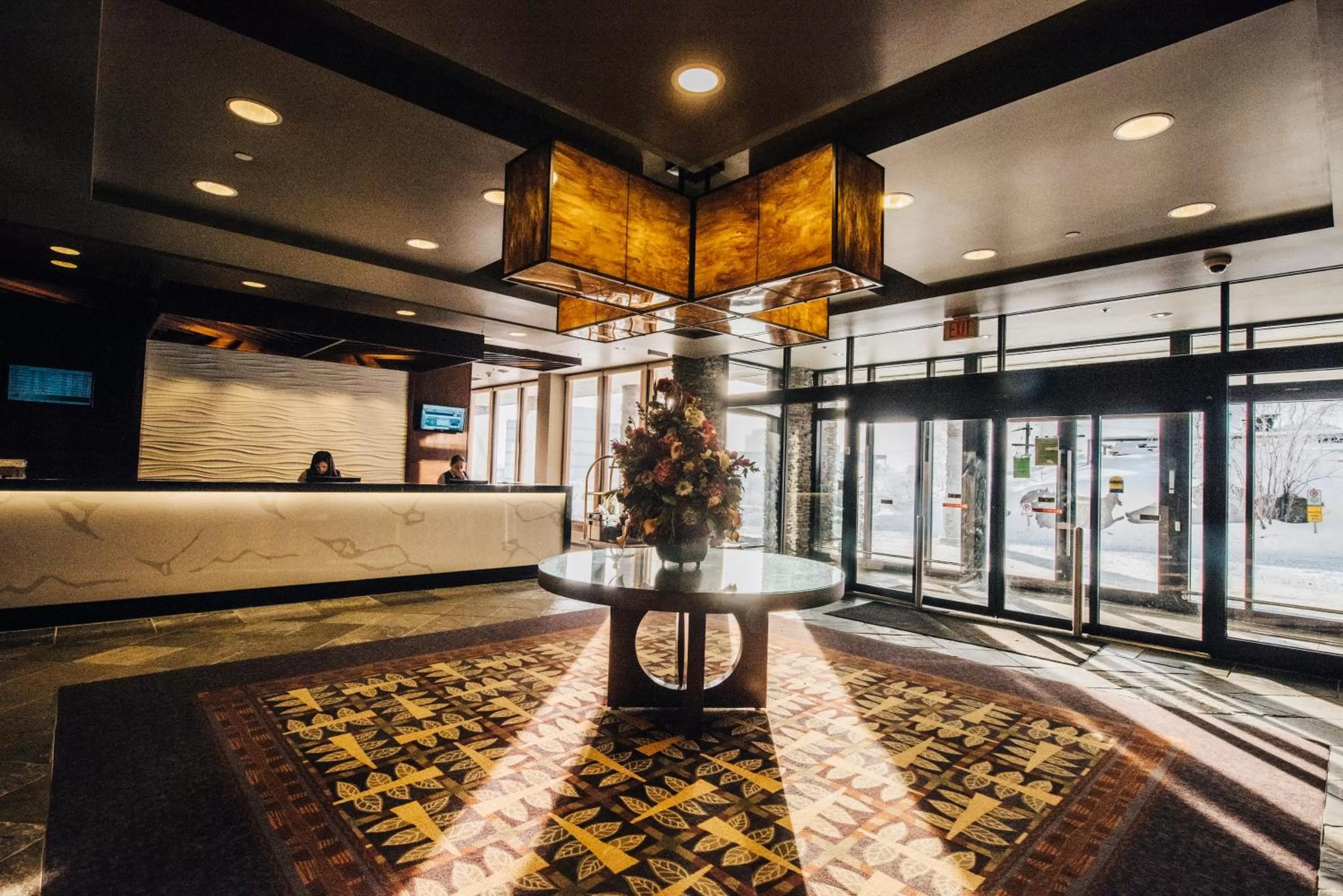 Lobby or reception, Bed in The Explorer Hotel