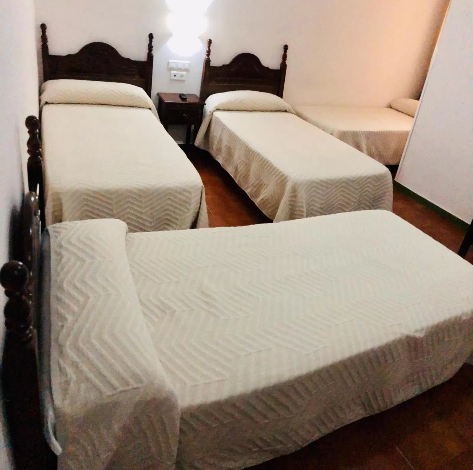 Bed in Hotel La Yedra