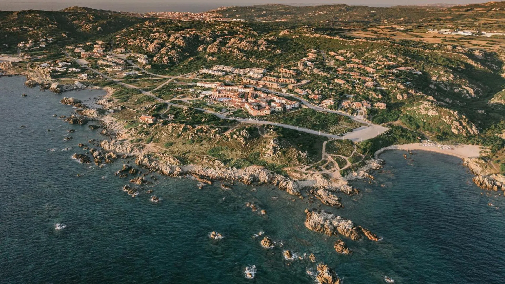 Bird's eye view in Mangia's Santa Teresa Sardinia, Curio Collection by Hilton
