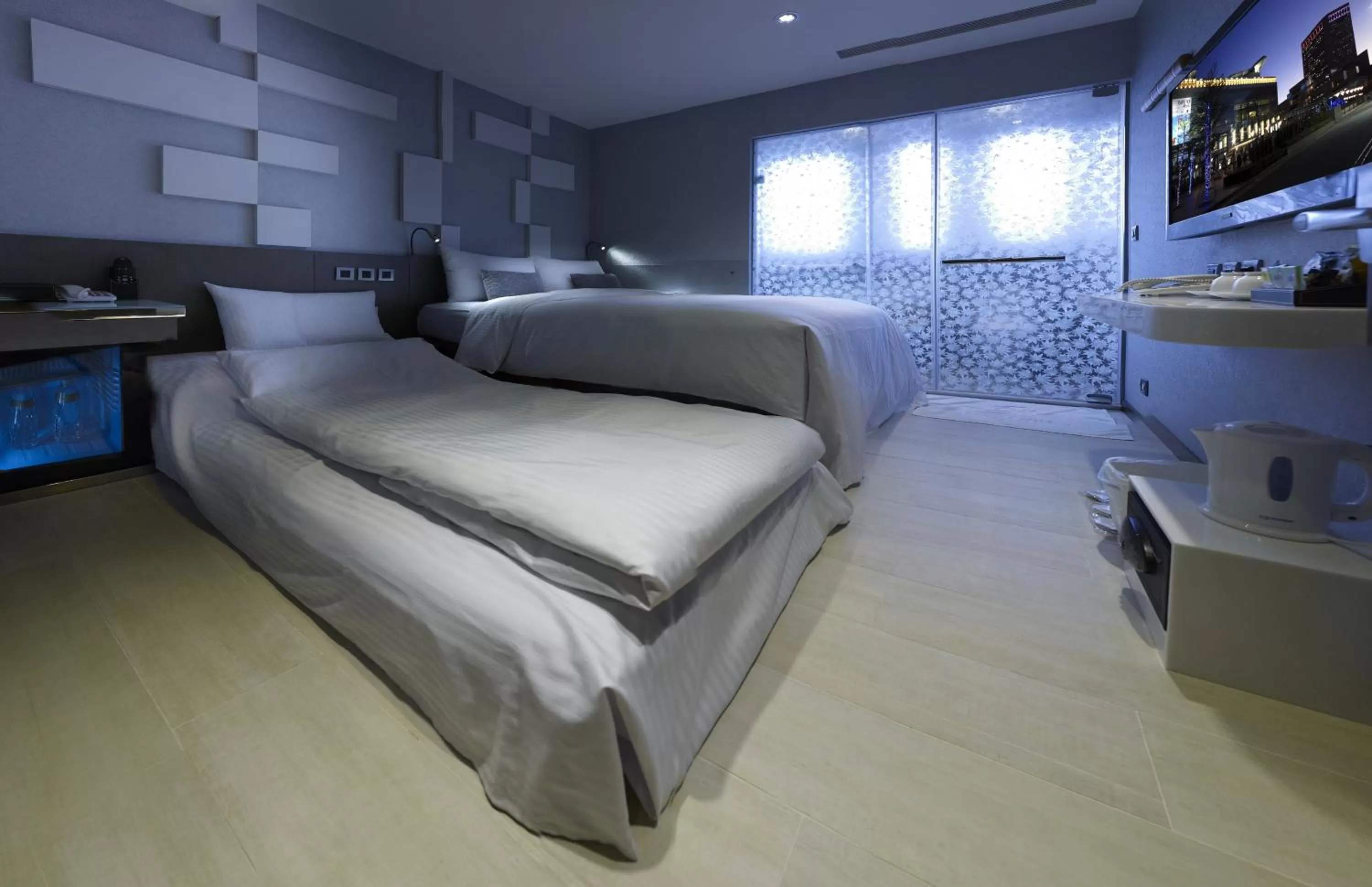 Bedroom, Bed in Beauty Hotels Taipei - Hotel B6