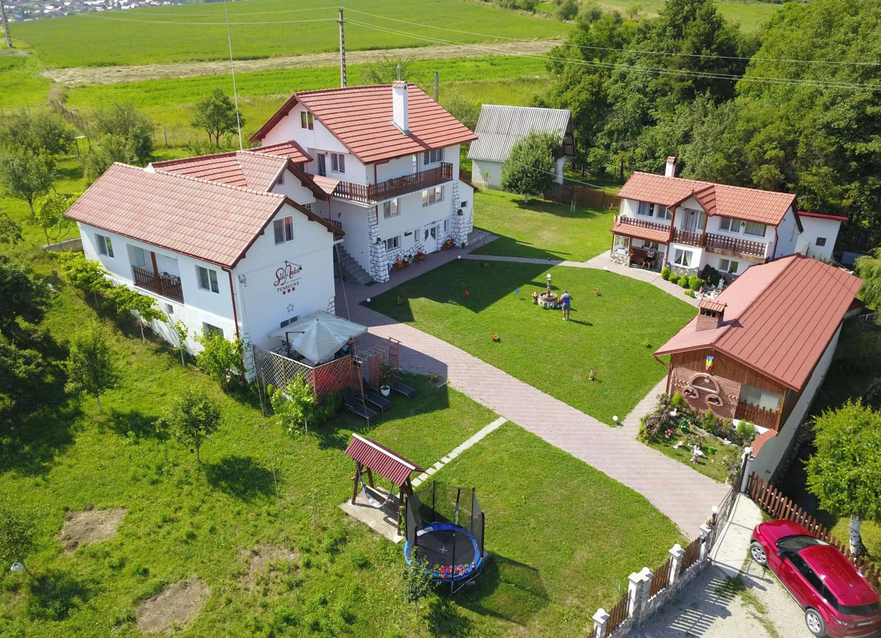 Property building, Bird's-eye View in Pensiunea SilvAnka