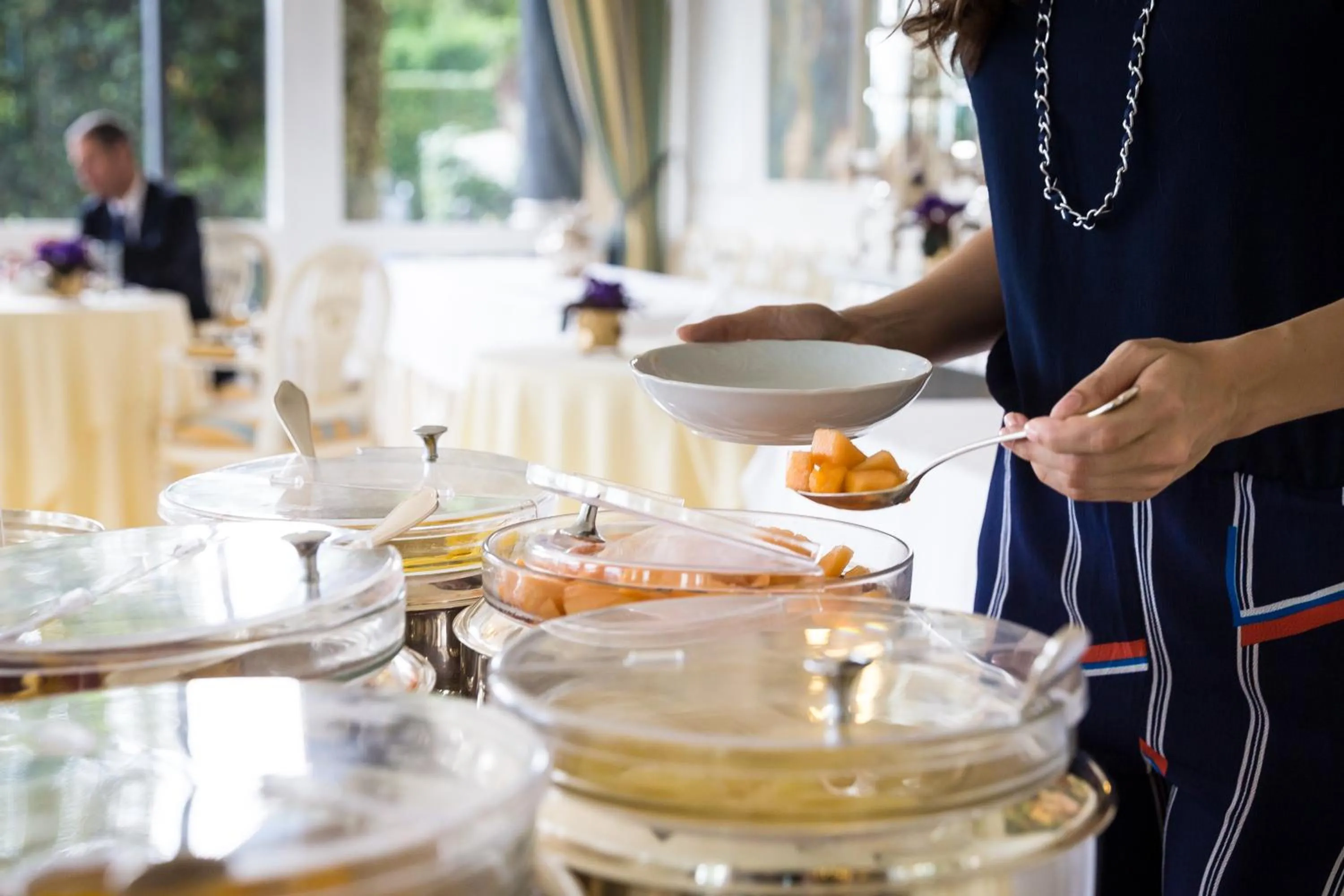 Food and drinks in Villa e Palazzo Aminta - A Leading Hotel of The World