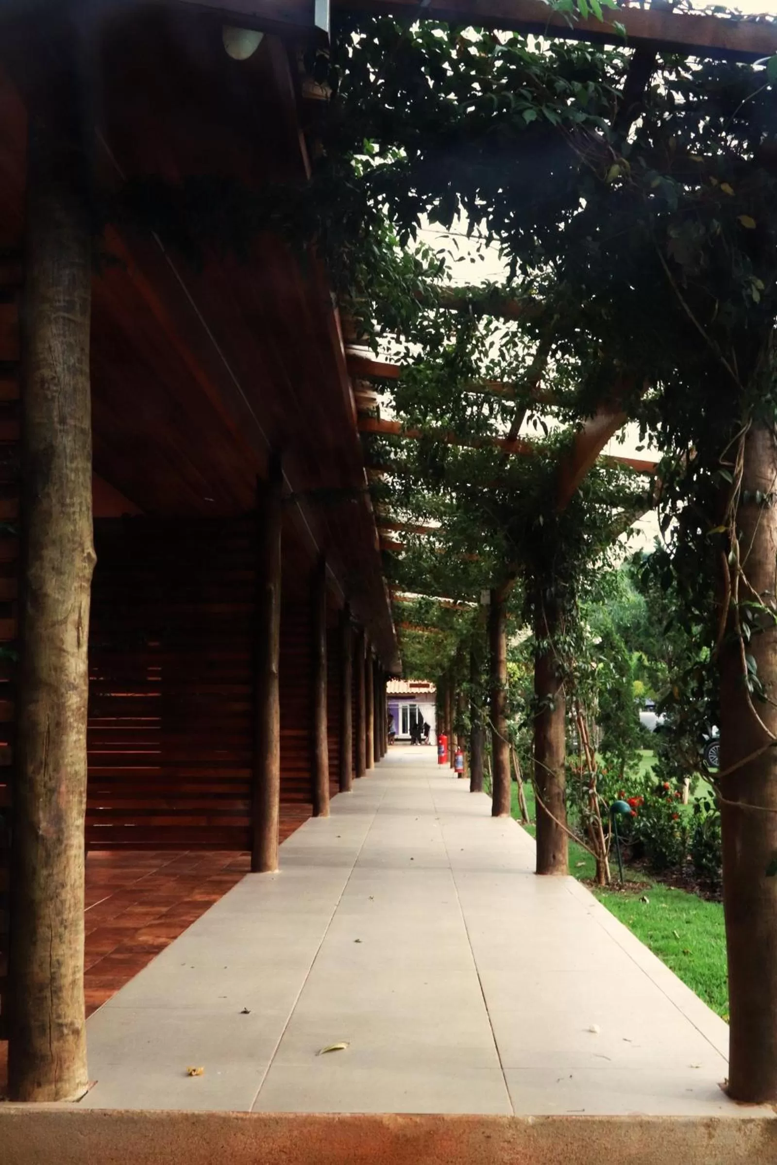 Balcony/Terrace in Pousada Santa Thereza