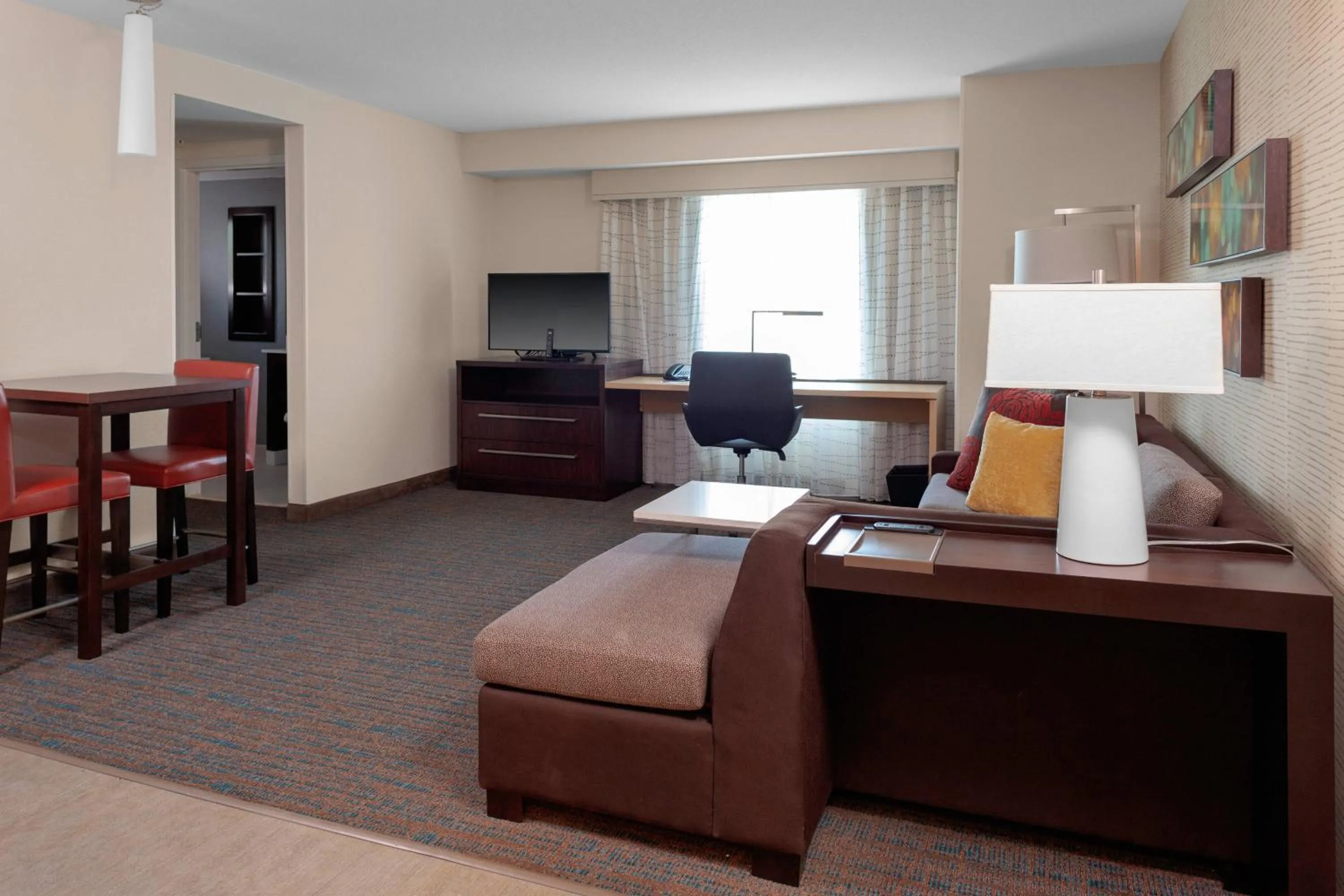 One-Bedroom King Suite with Sofa Bed - Hearing Accessible in Residence Inn by Marriott Atlanta McDonough