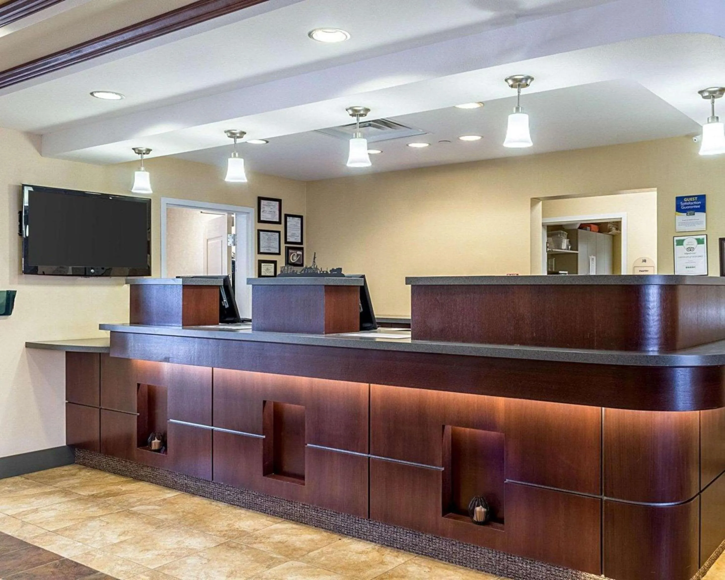 Lobby or reception in MainStay Suites Minot