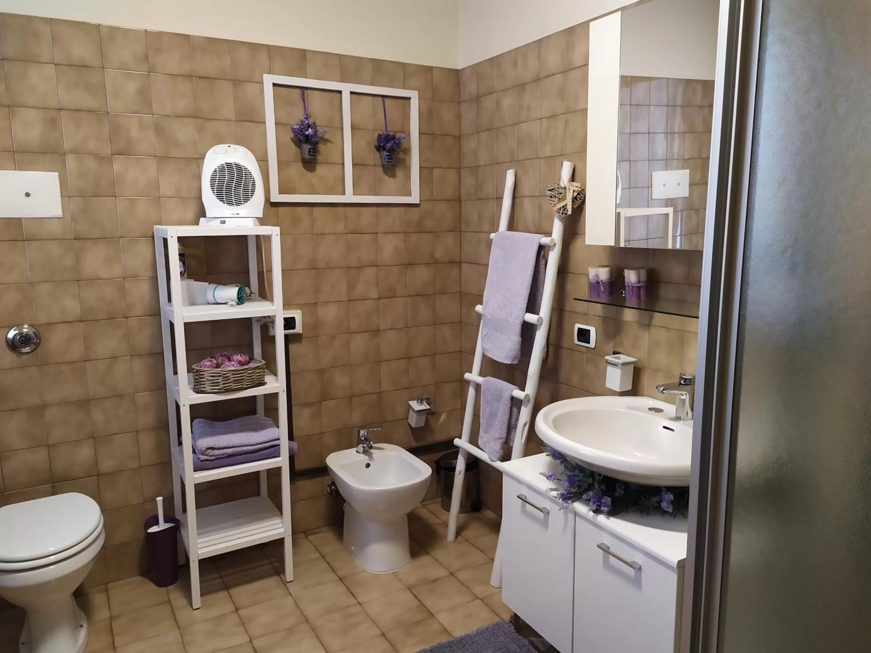 Shower in Al Casale B&B