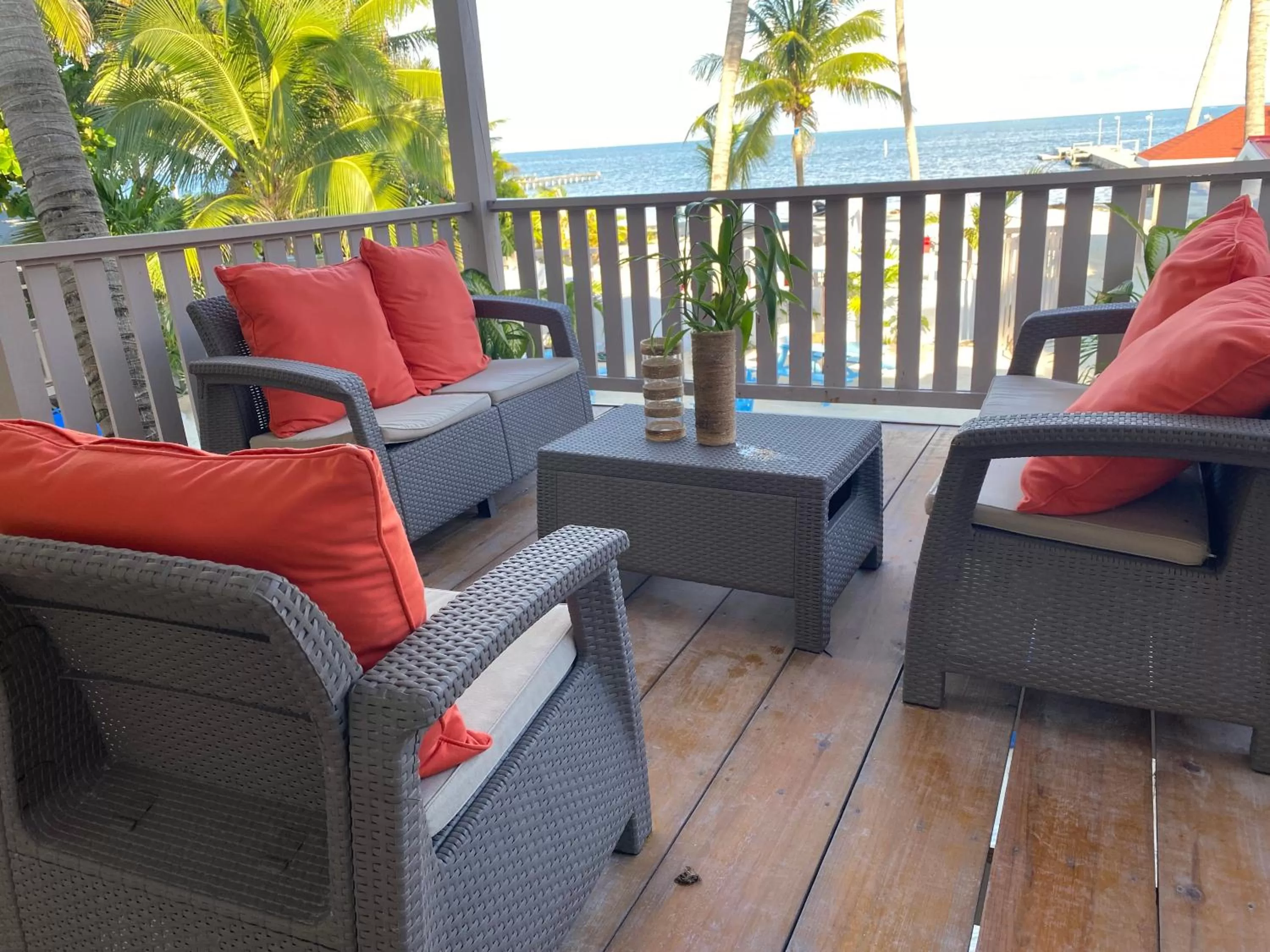 Patio in La Isla Resort