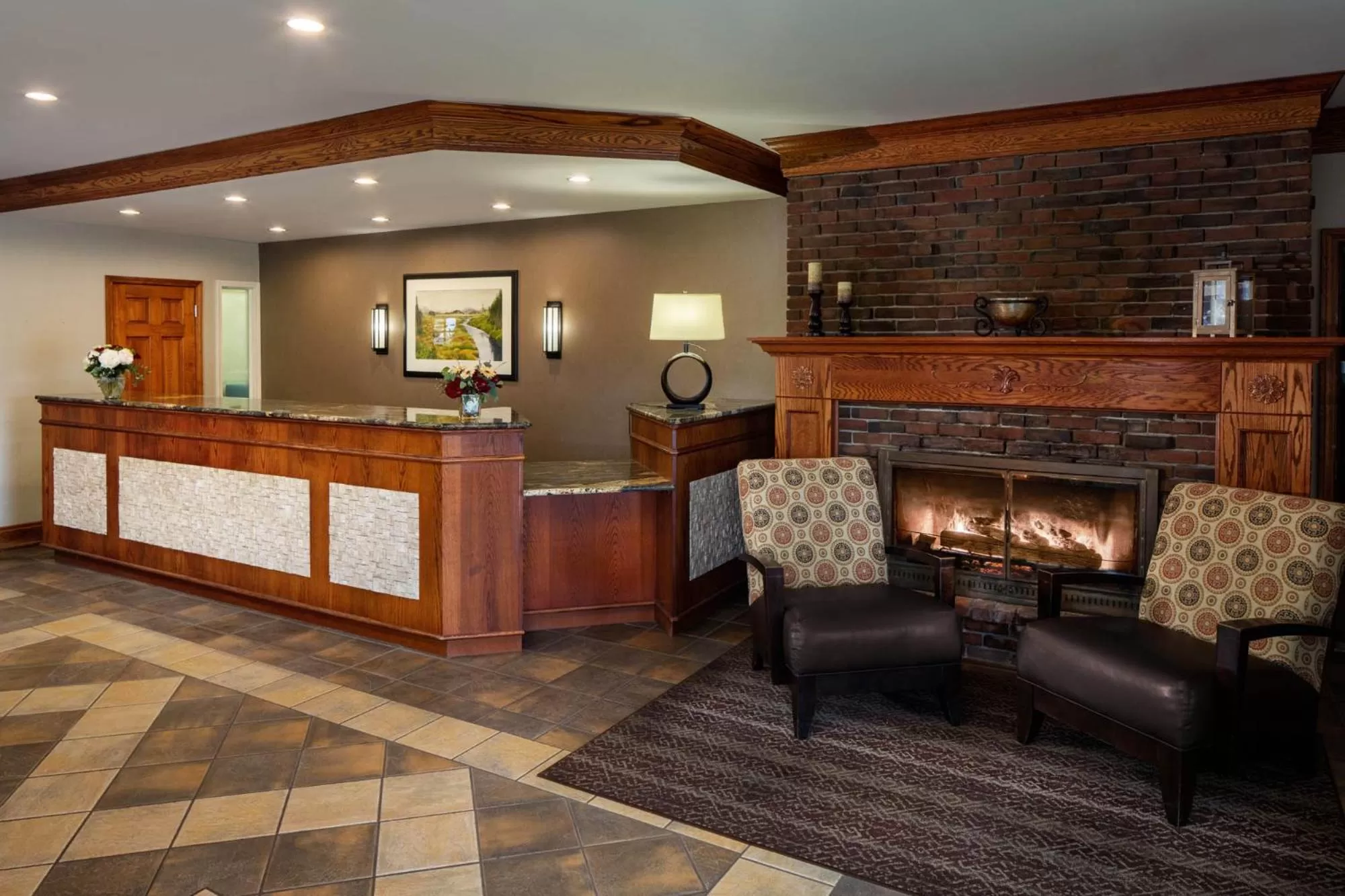 Lobby or reception in Best Western University Inn
