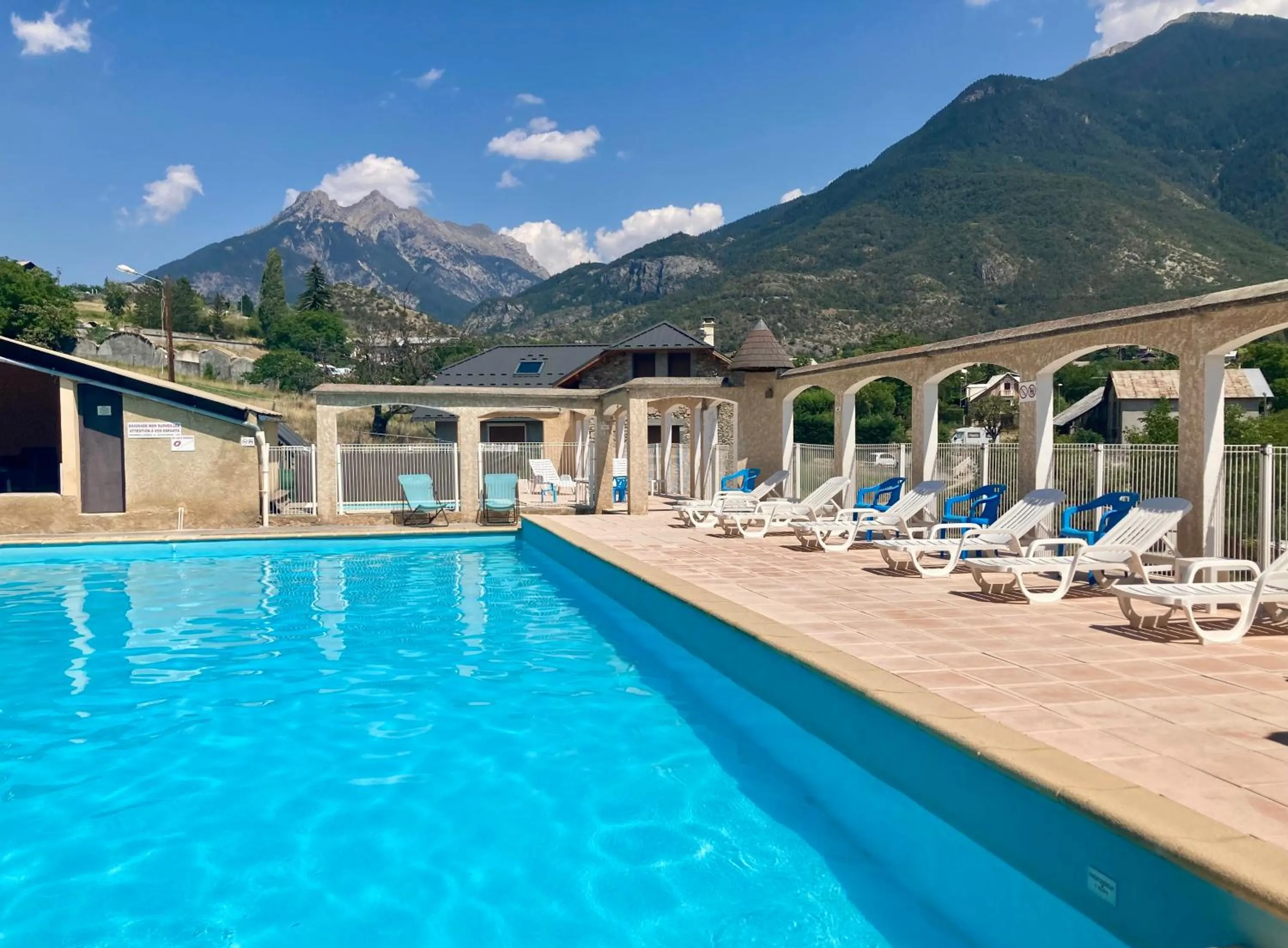 Solarium in Le Catinat Fleuri