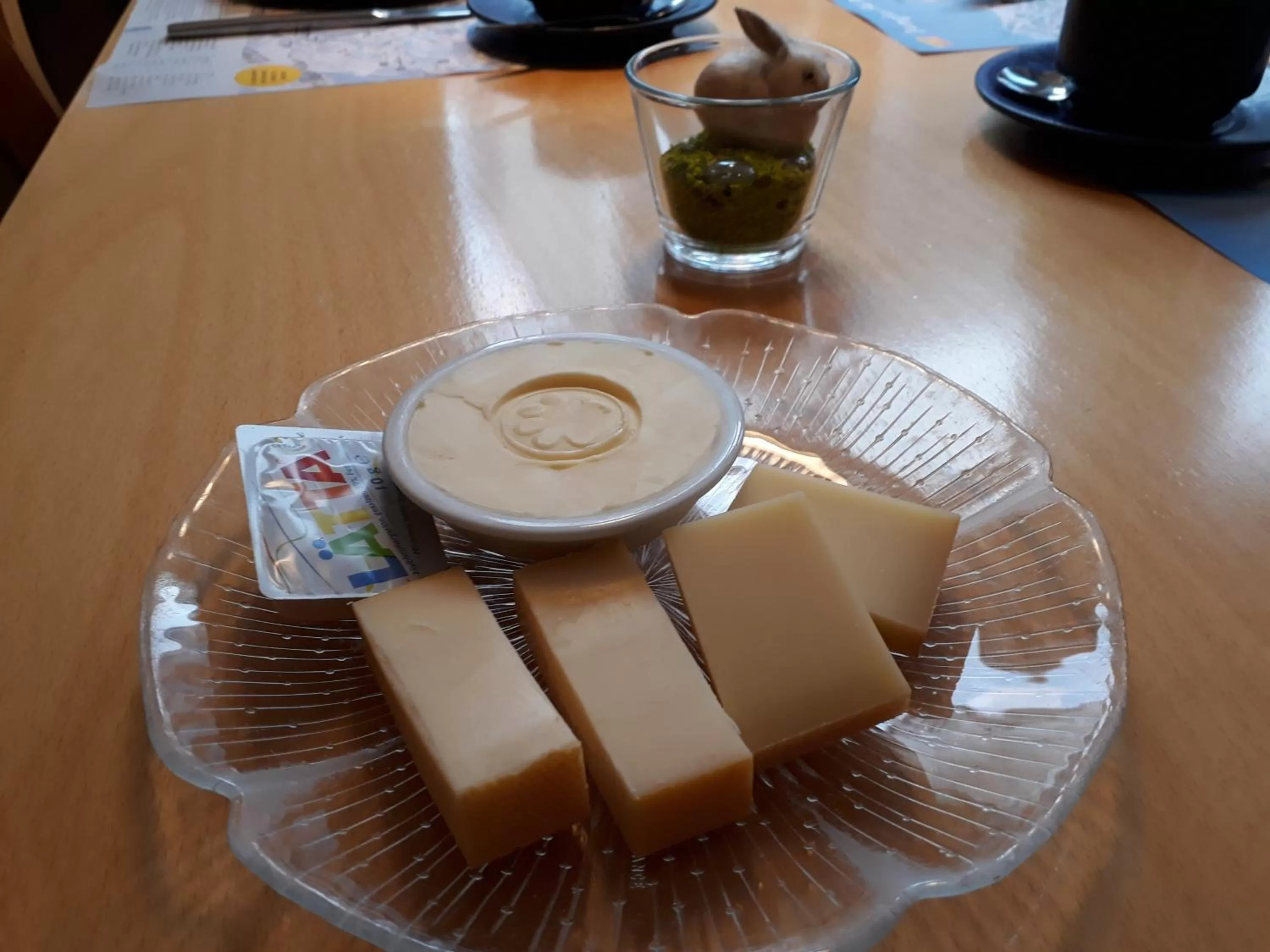 Food close-up in Hotel Tschuggen