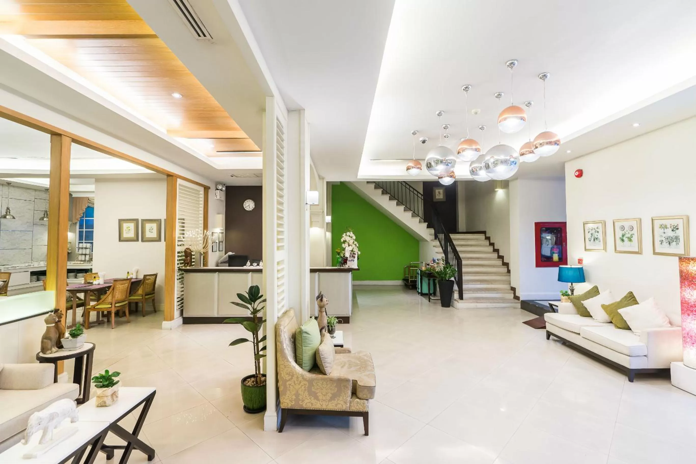 Lobby or reception in Hotel De Bangkok