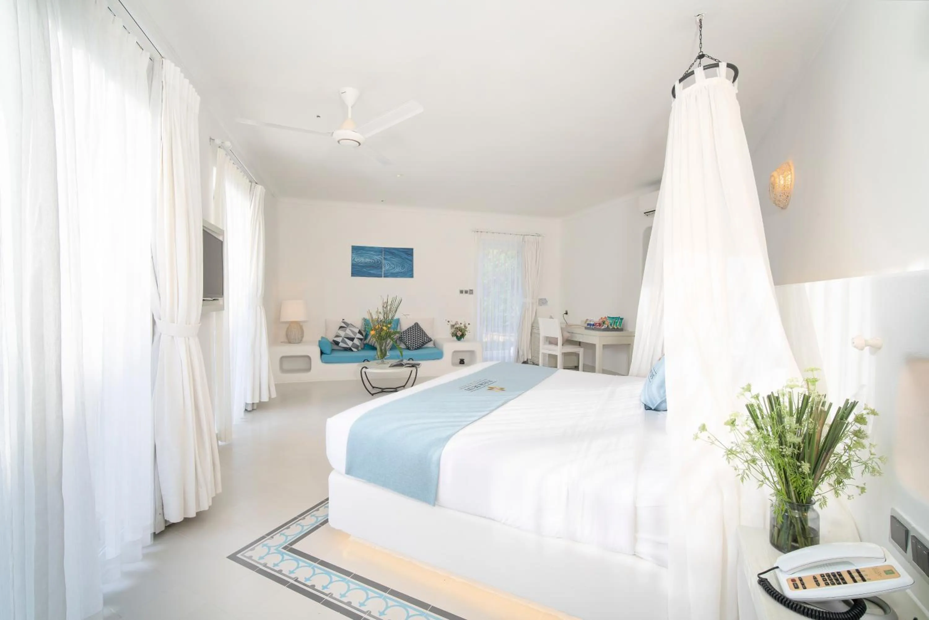 Photo of the whole room, Bed in Fleur de Lys Resort & Spa Long Hai