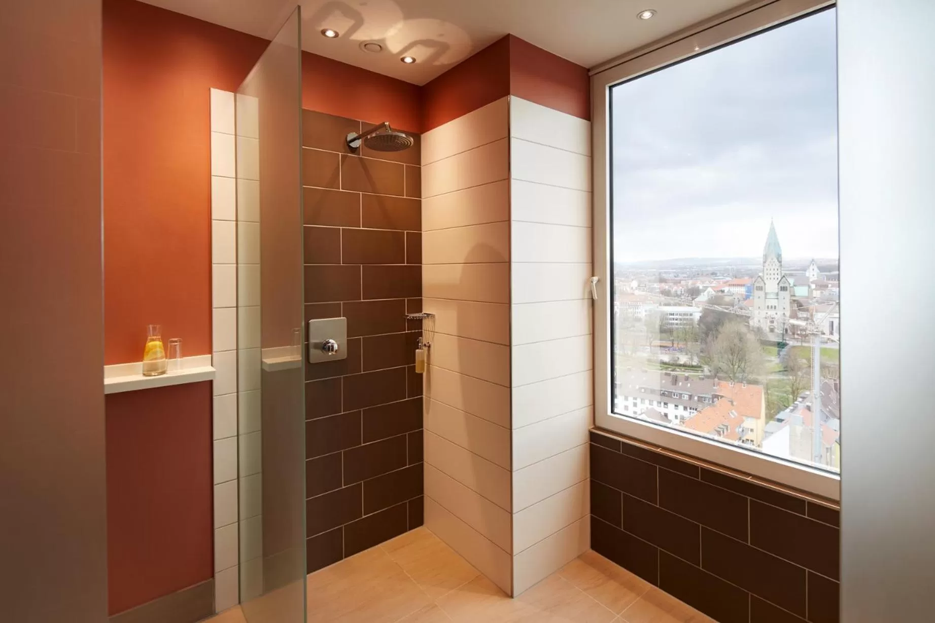Shower in Best Western Plus Arosa Hotel