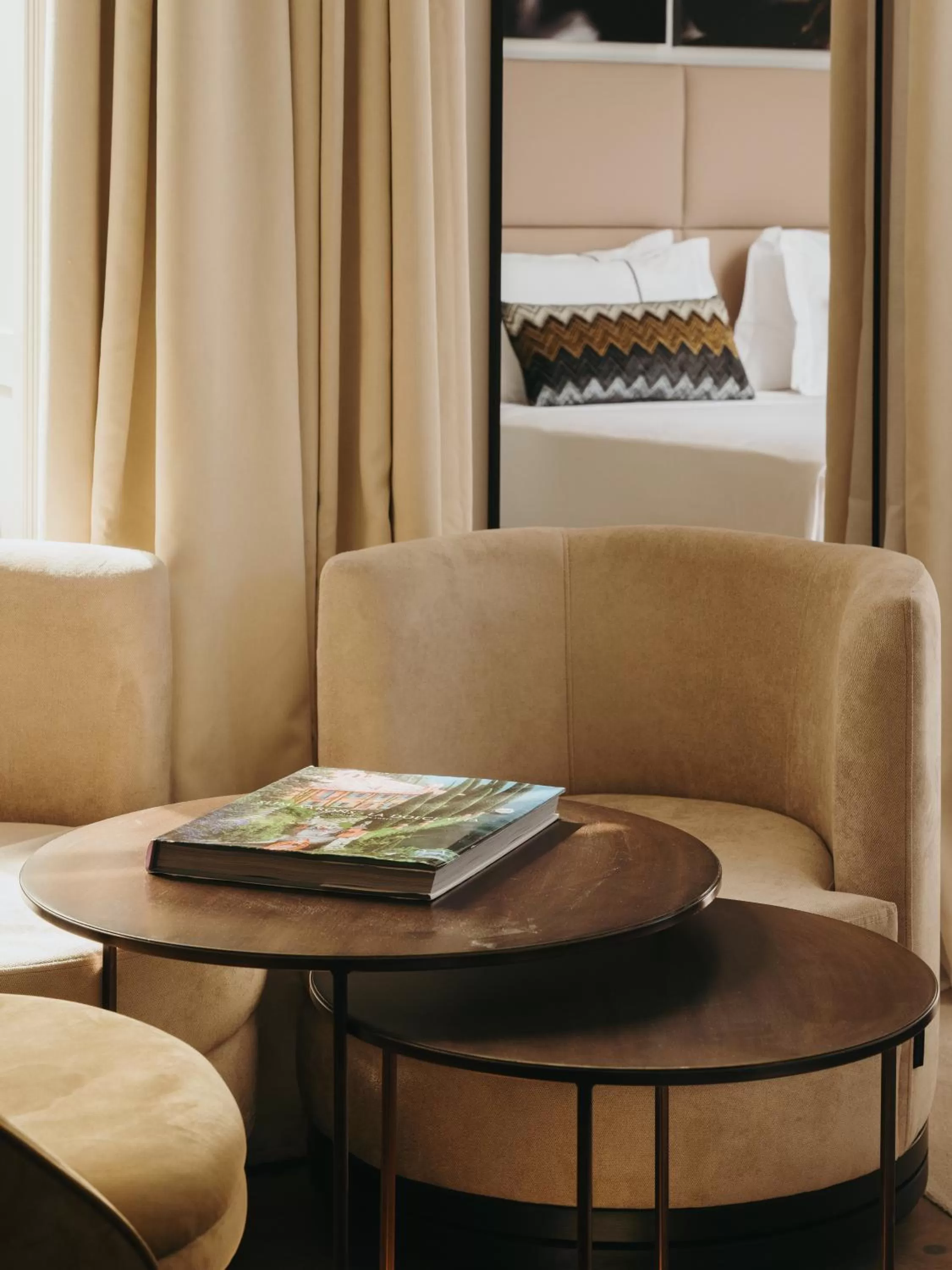 Living room in MUSA Lago di Como