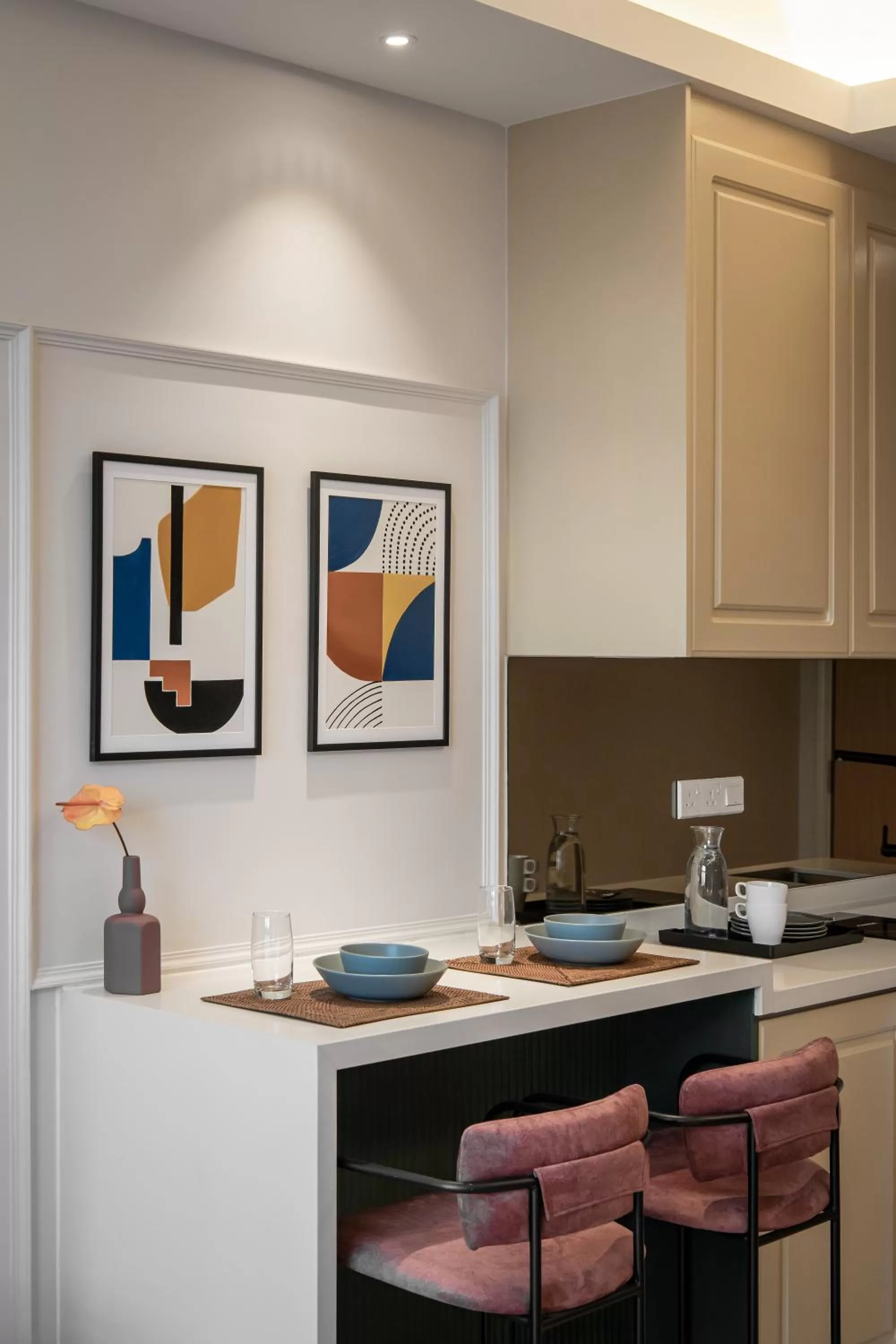 Kitchen or kitchenette in AMI Suites - Arte Mont Kiara