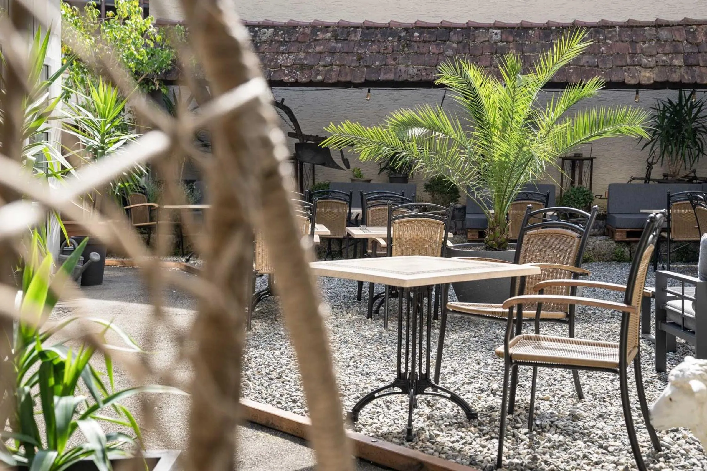 Patio in Flair Hotel Vier Jahreszeiten