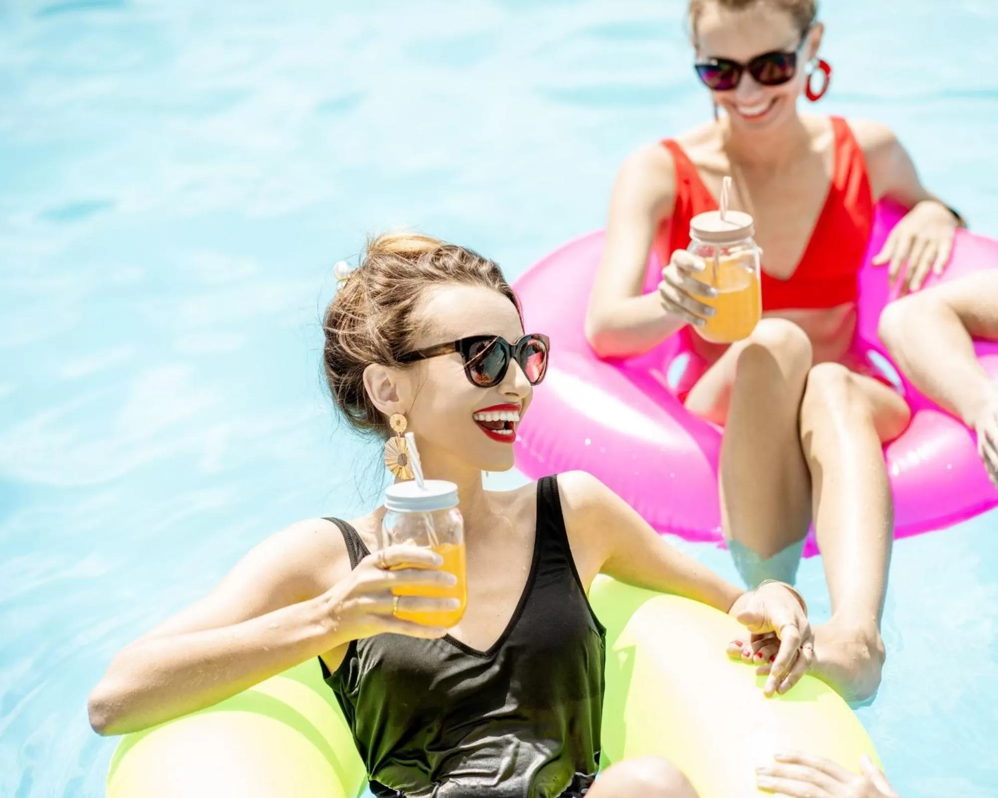 Swimming pool in Topazio Vibe Beach Hotel & Apartments - Adults Friendly