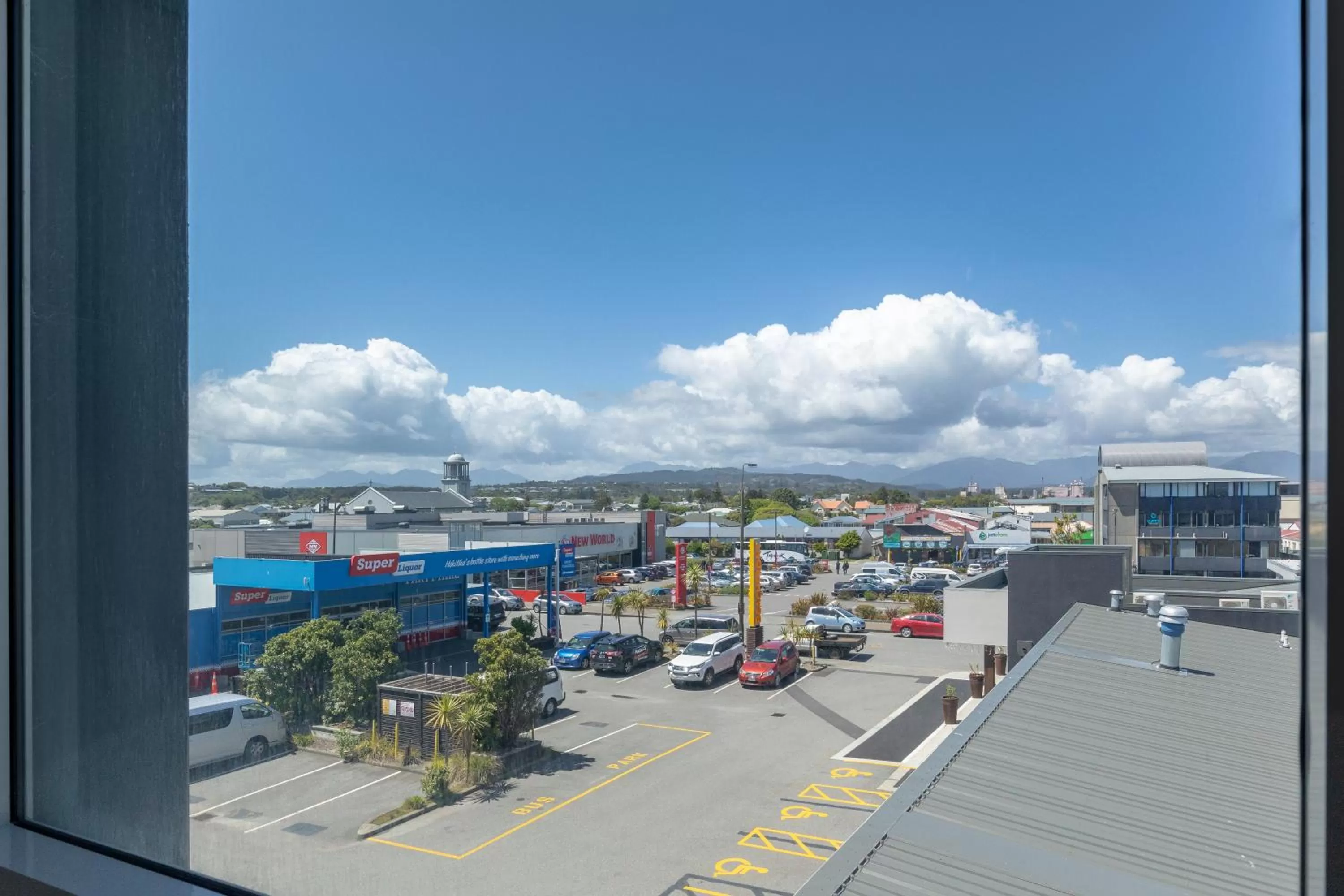 City view in Beachfront Hotel Hokitika