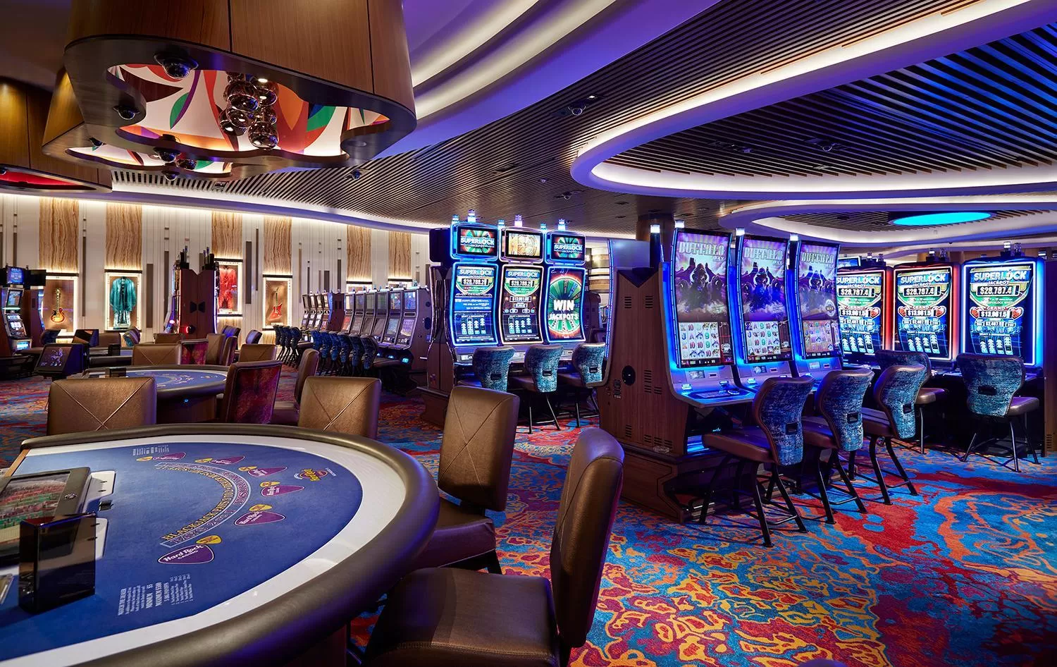 Casino in The Guitar Hotel at Seminole Hard Rock Hotel & Casino