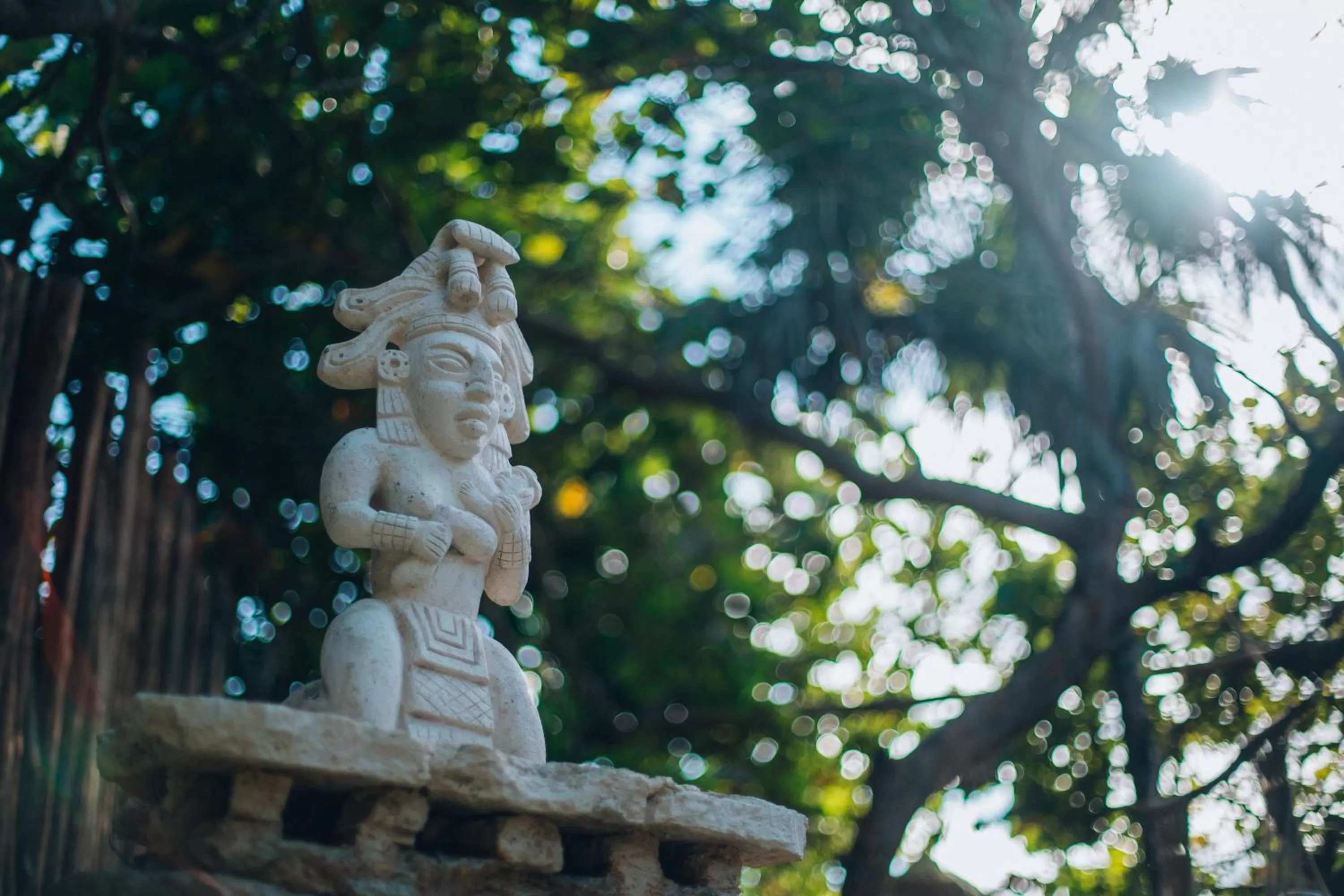 Decorative detail in Ikal Tulum Hotel