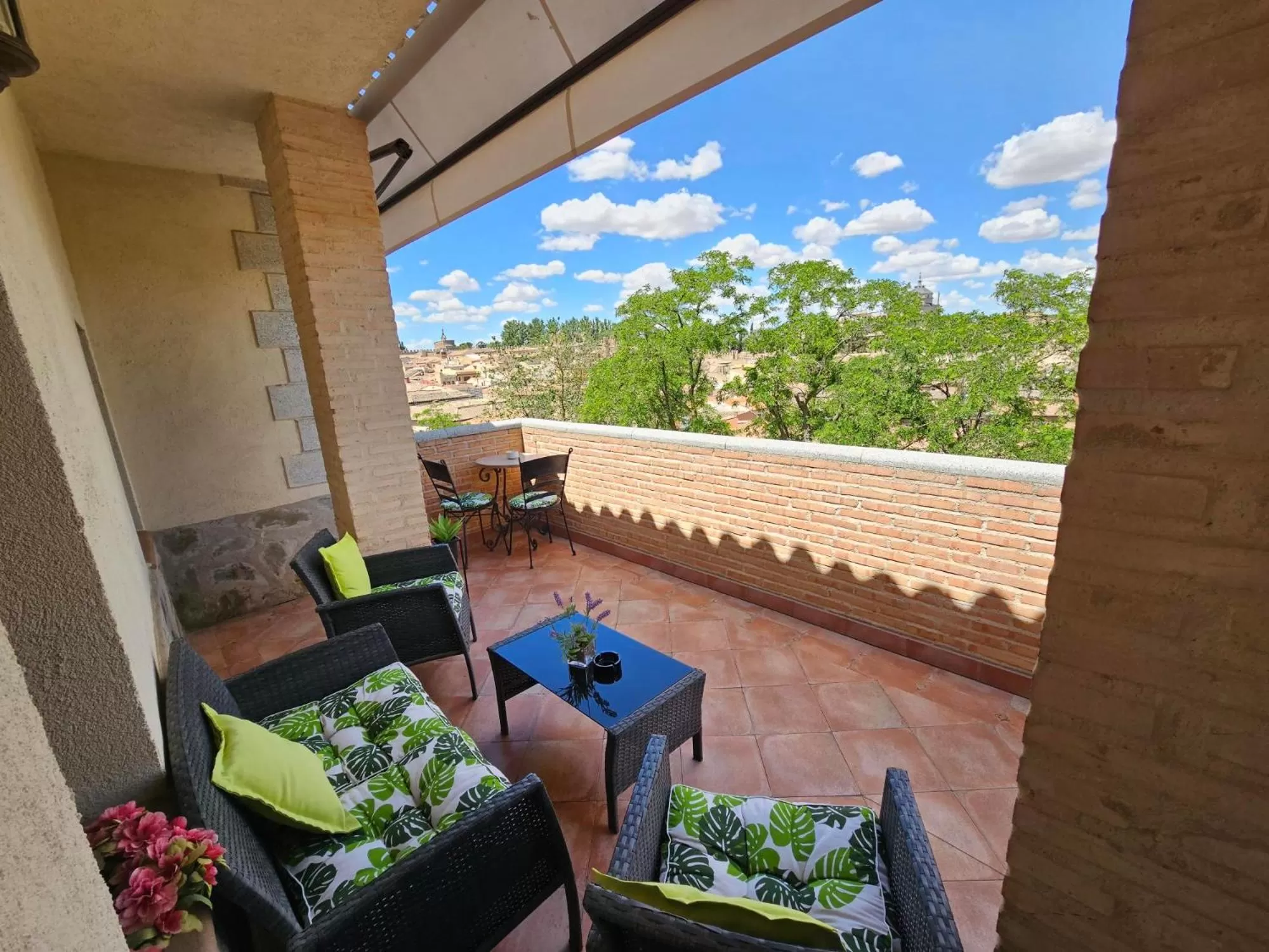 Balcony/Terrace in Hotel Medina de Toledo