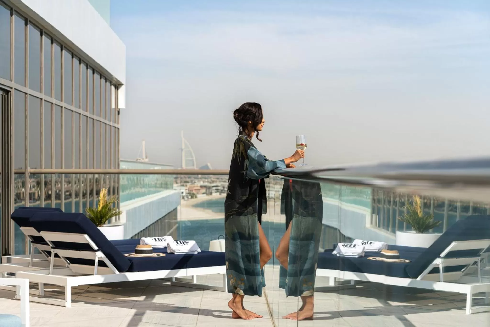 Lobby or reception in Th8 Palm Dubai Beach Resort Vignette Collection, an IHG hotel