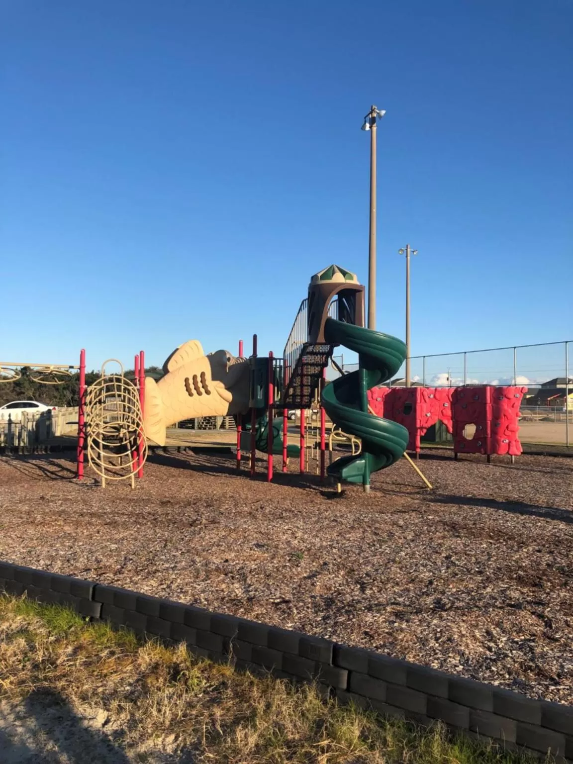 Children play ground in Swell Motel
