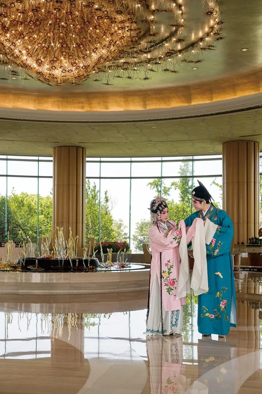 Lobby or reception in Fairmont Yangcheng Lake