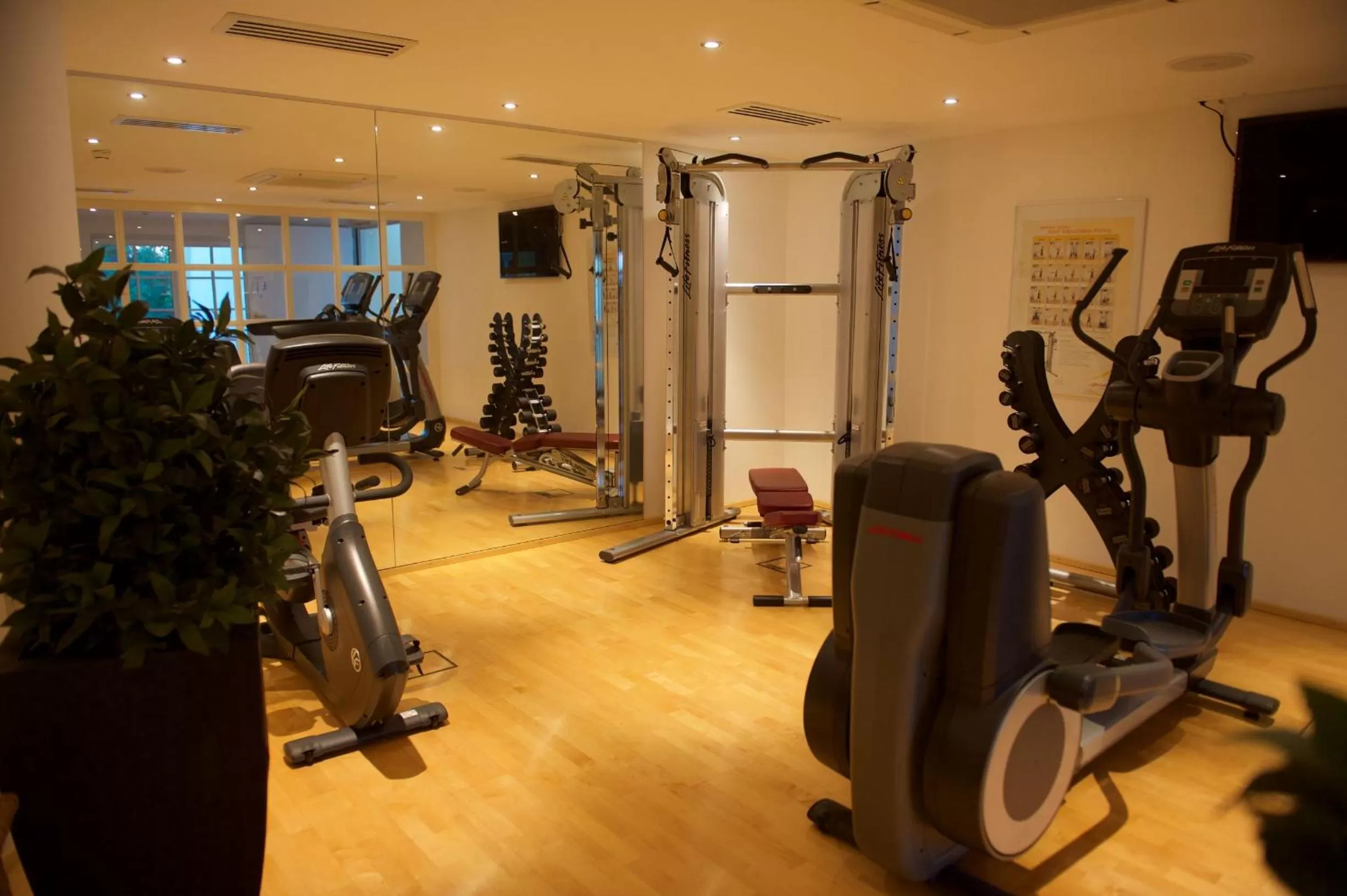 Fitness centre/facilities in Hotel Schlosskrone