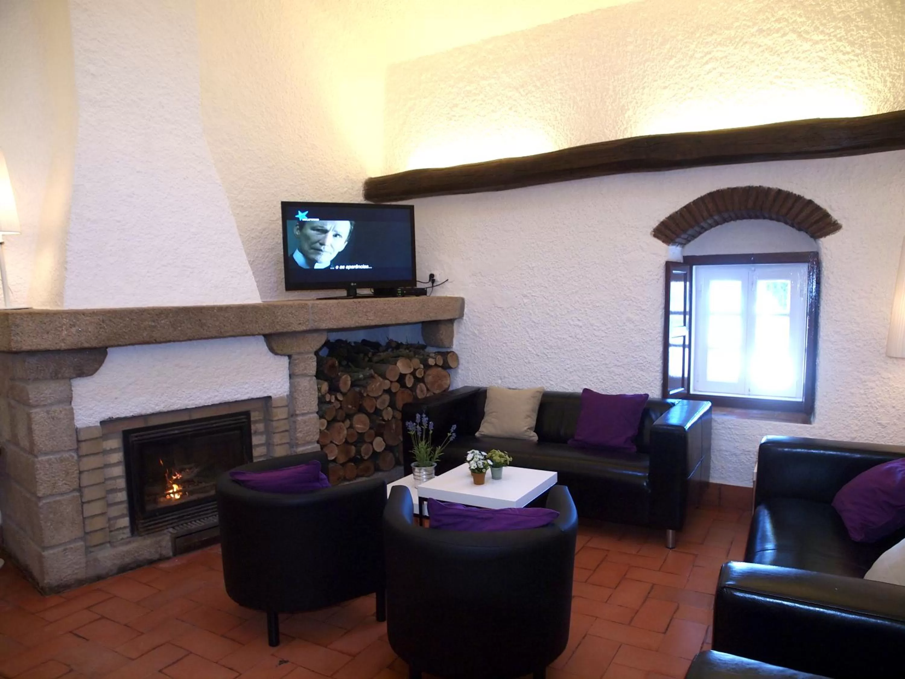 Communal lounge/ TV room in Dom Dinis Marvão