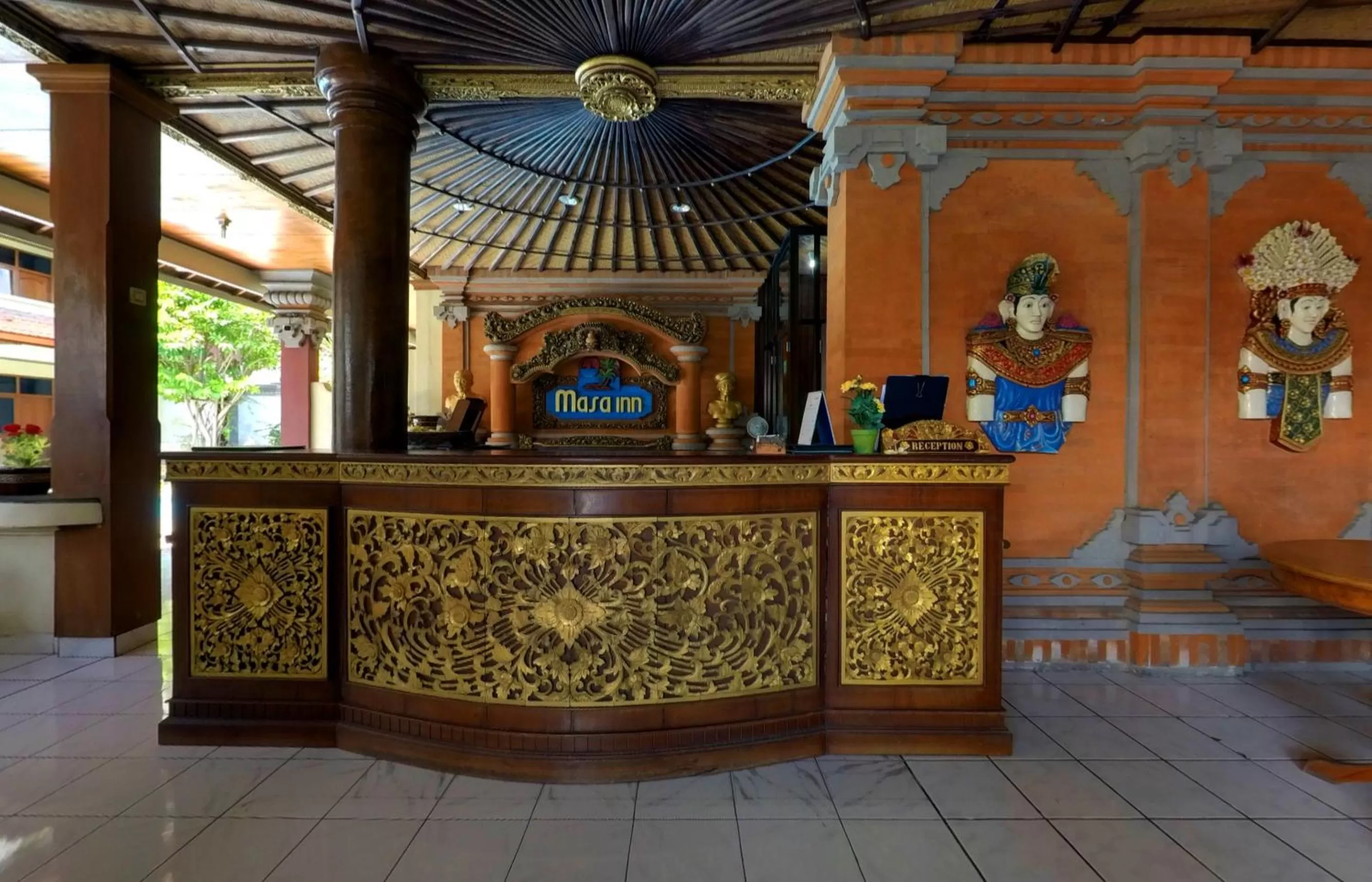 Lobby or reception in Masainn Hotel Kuta