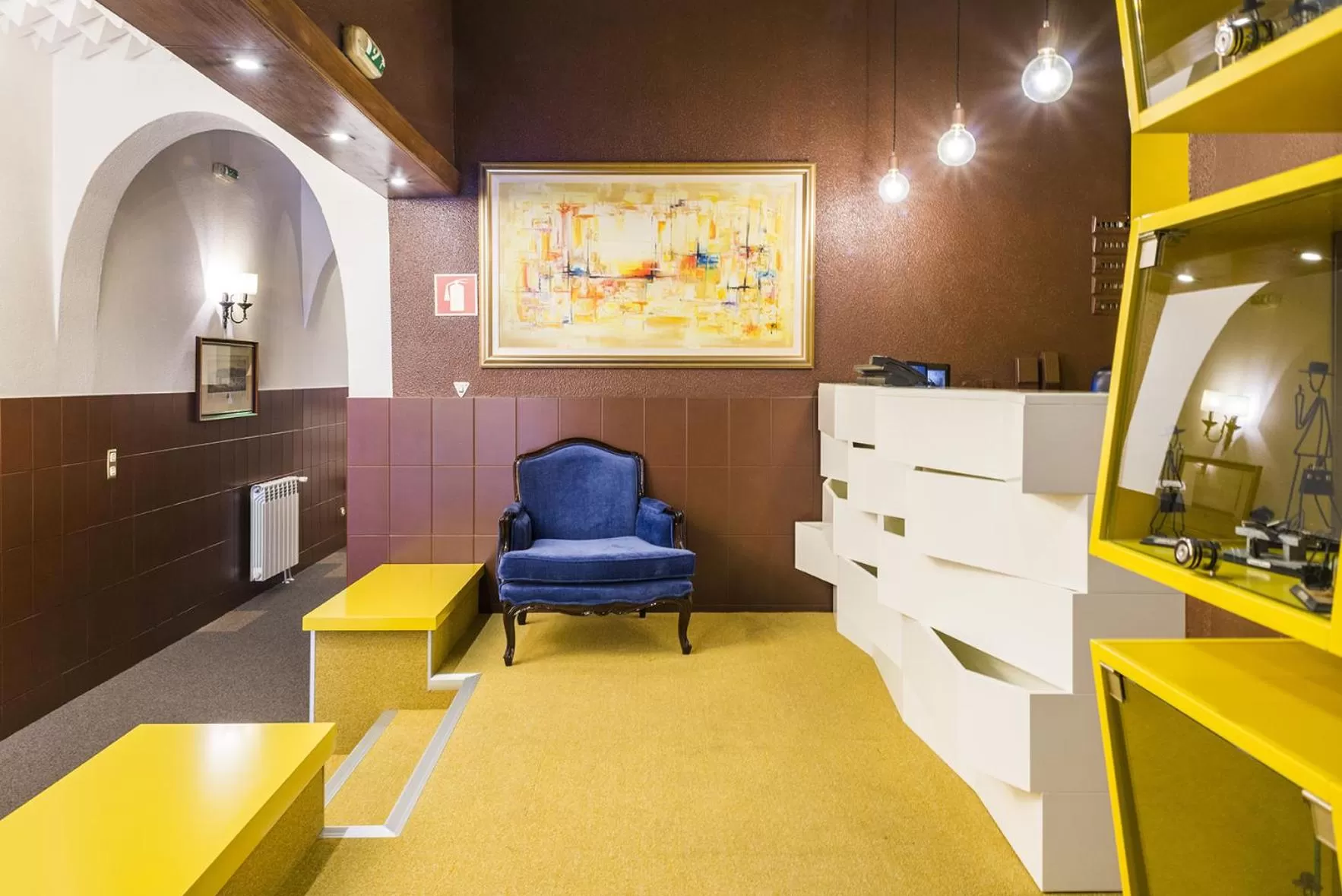 Lobby or reception in Costa do Sol B&B