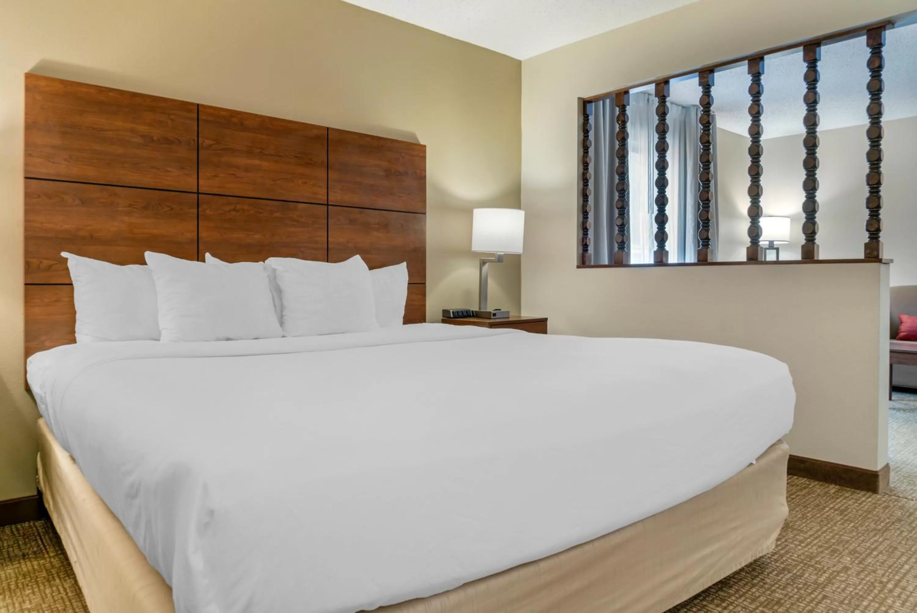 Bed in Comfort Inn Manistique