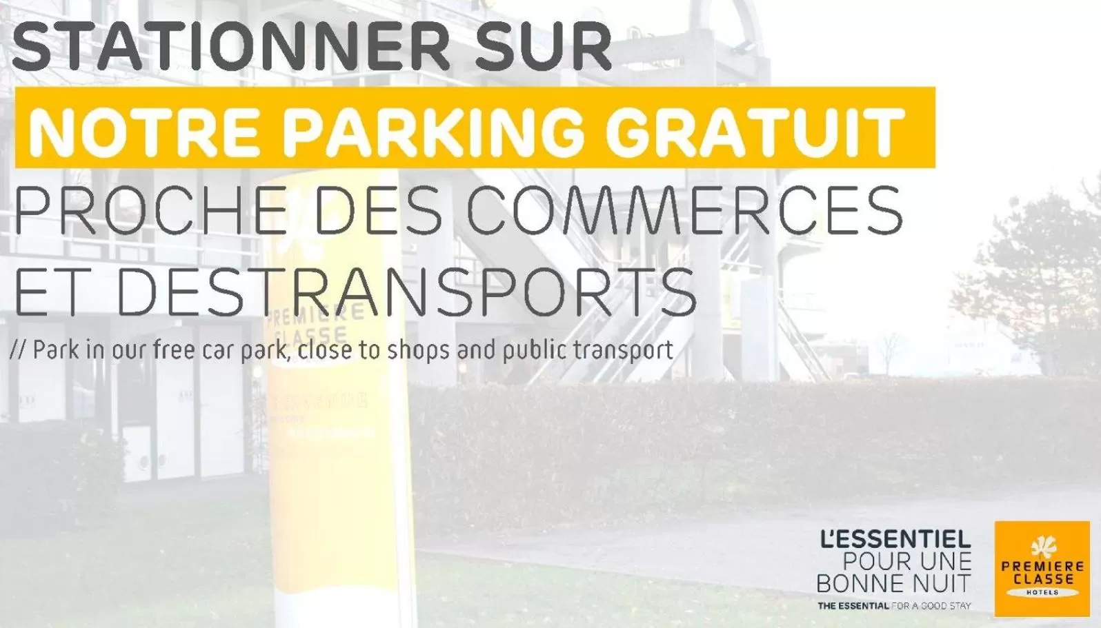 Area and facilities in Premiere Classe Nancy Est Essey