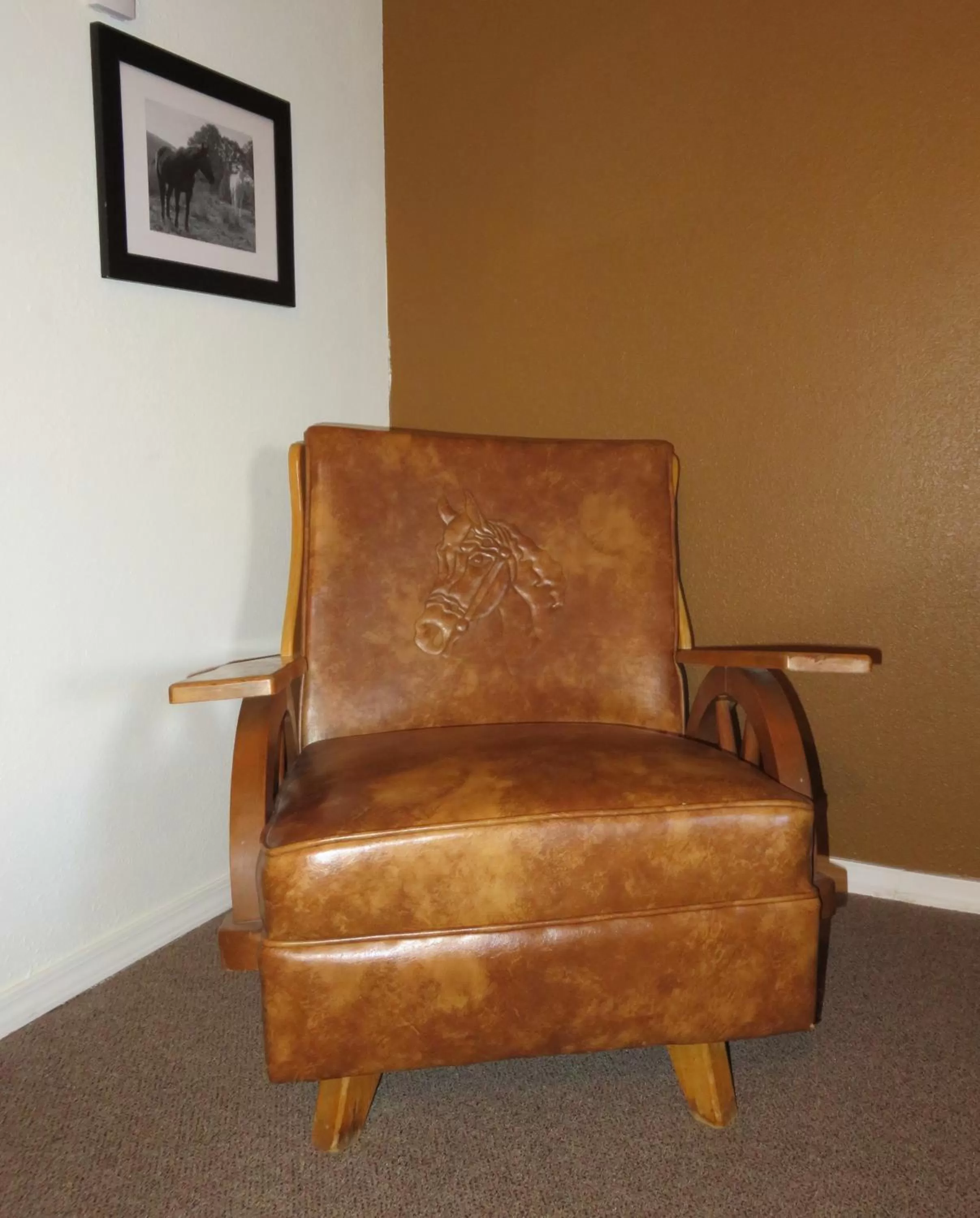 Decorative detail in Raton Pass Motor Inn