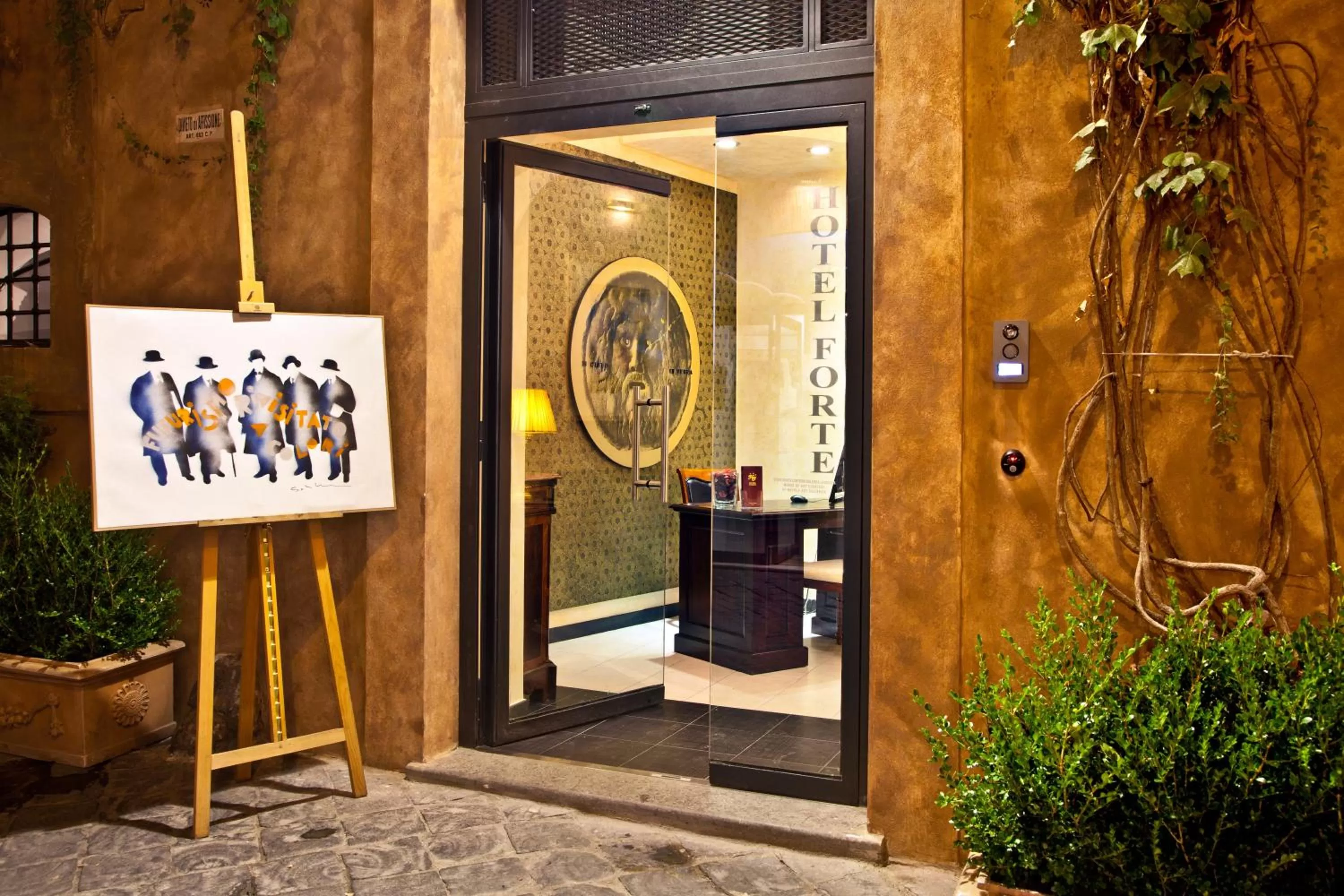 Facade/entrance in Hotel Forte