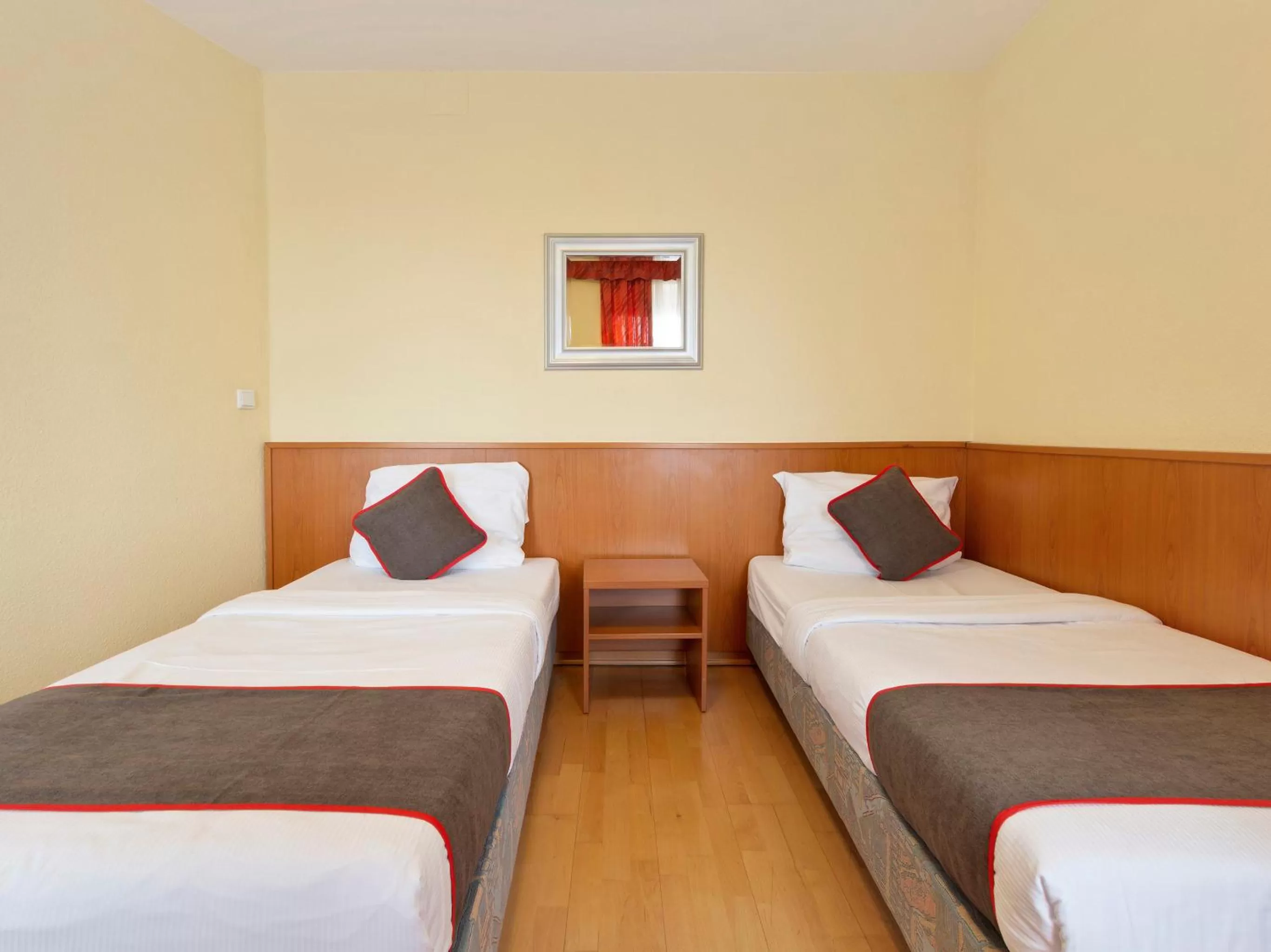 Bed in Hotel Bohemia