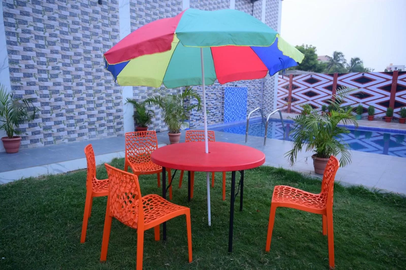 Pool view in Grand Resort