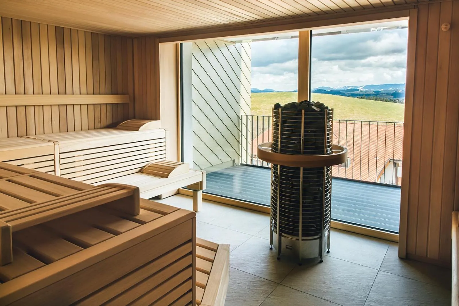 Sauna in Hotel Edita
