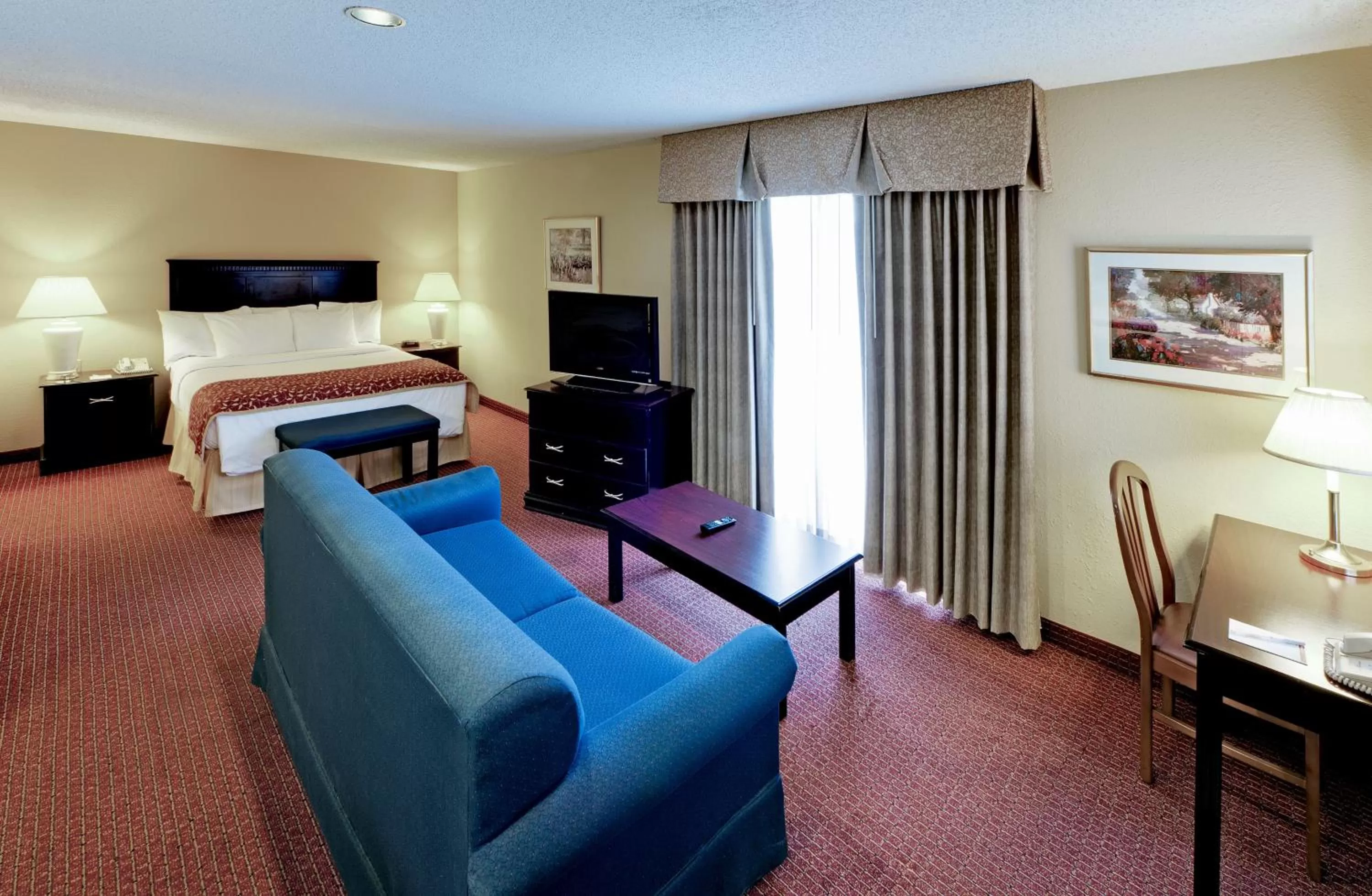 Photo of the whole room, Bed in Hawthorn Extended Stay by Wyndham Dayton