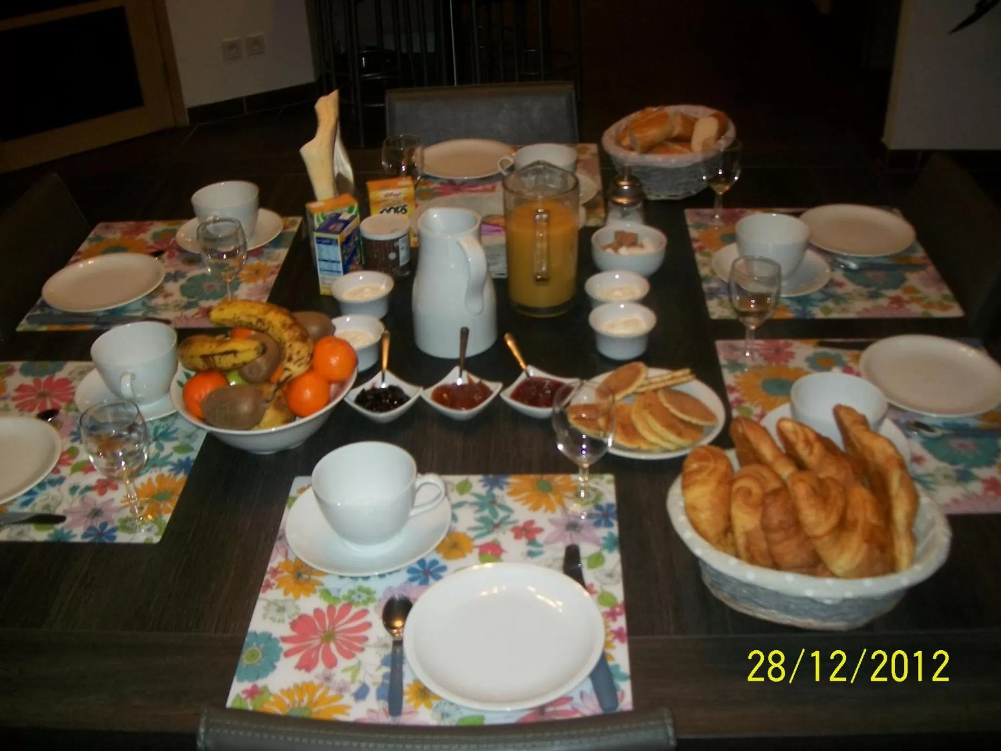 Food close-up, Breakfast in La Maison D'hôtes Du Mont Des Cats