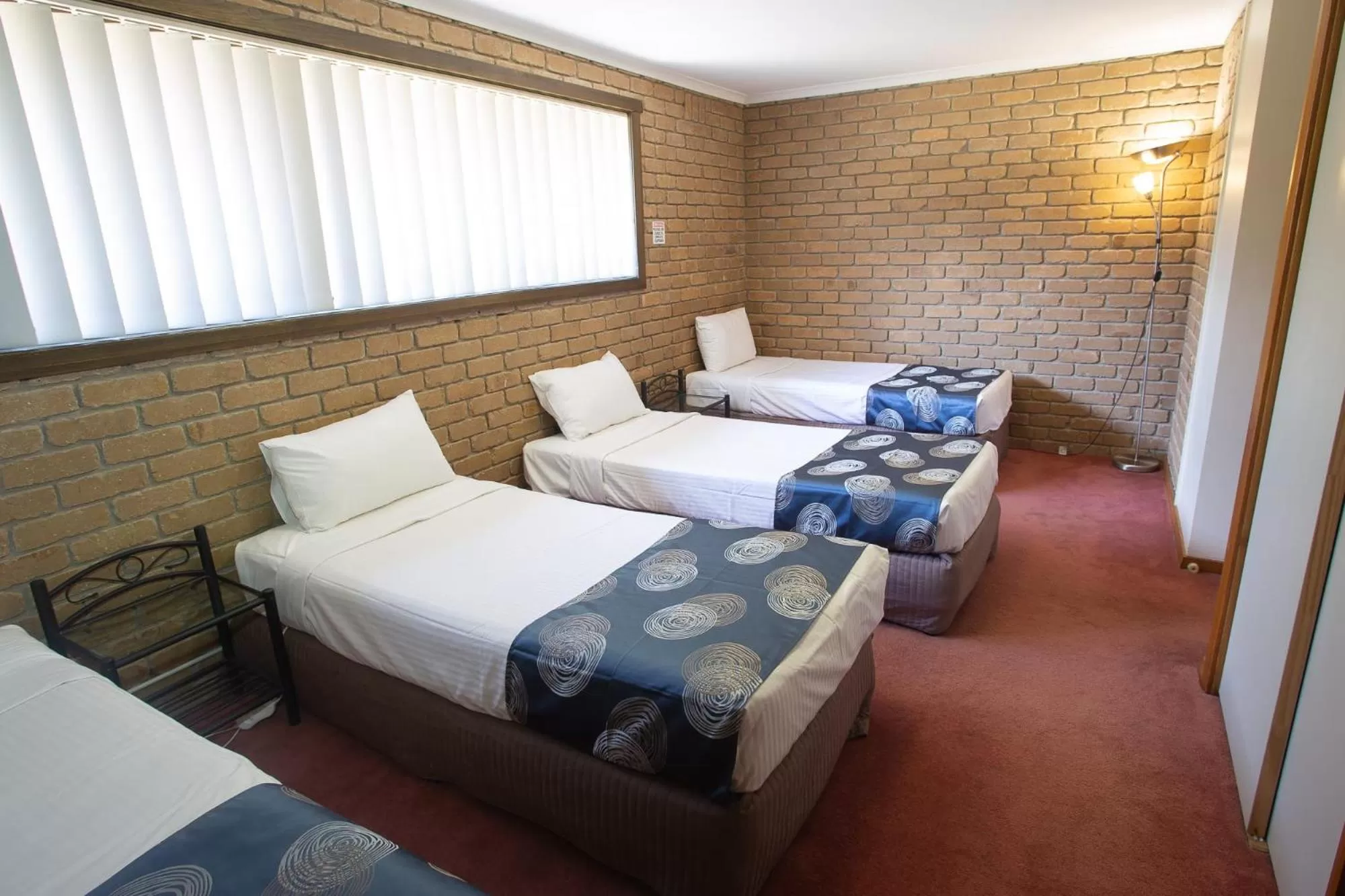 Bed in Goldfields Motel