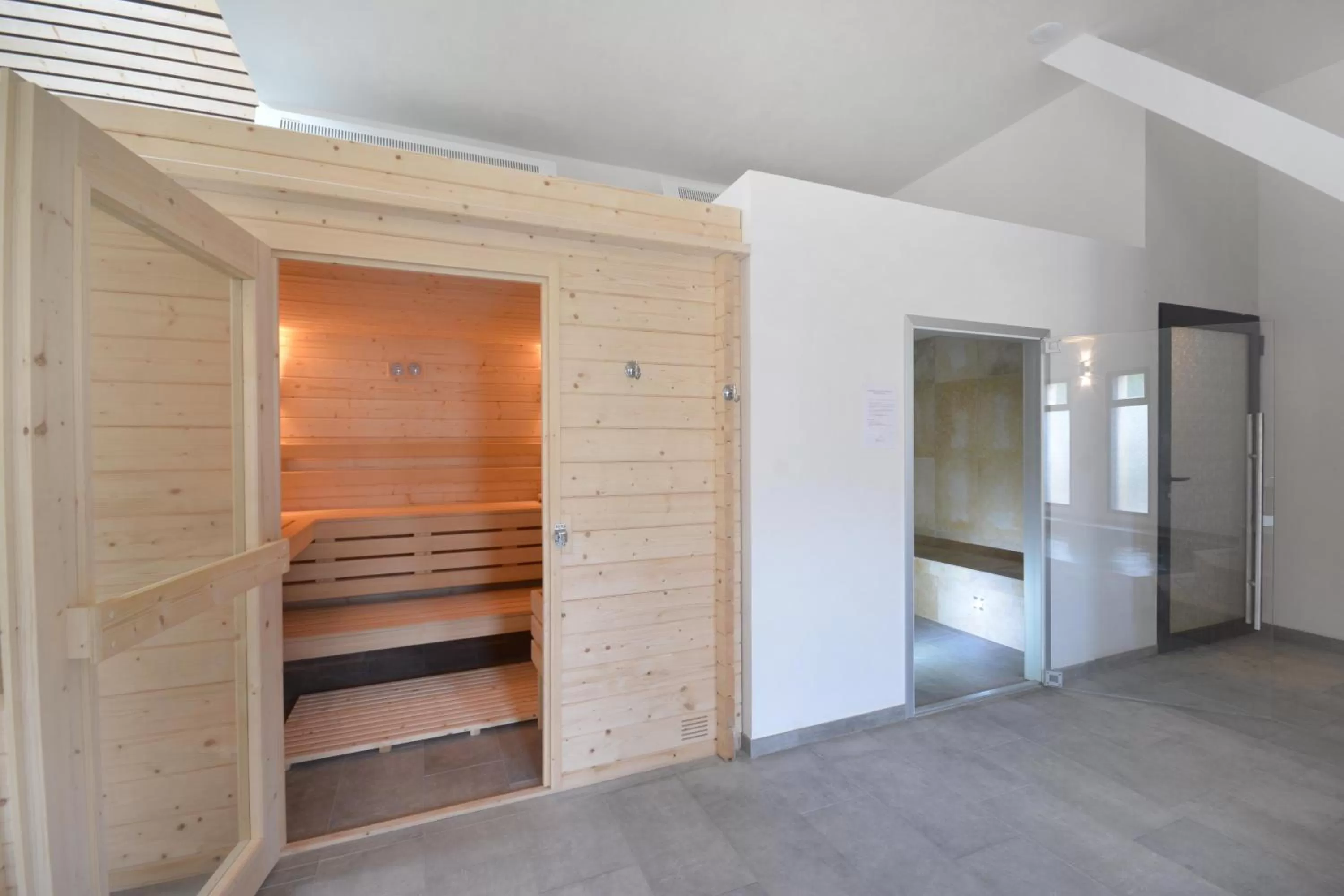 Sauna in Clos Saint-Michel Resort & Spa